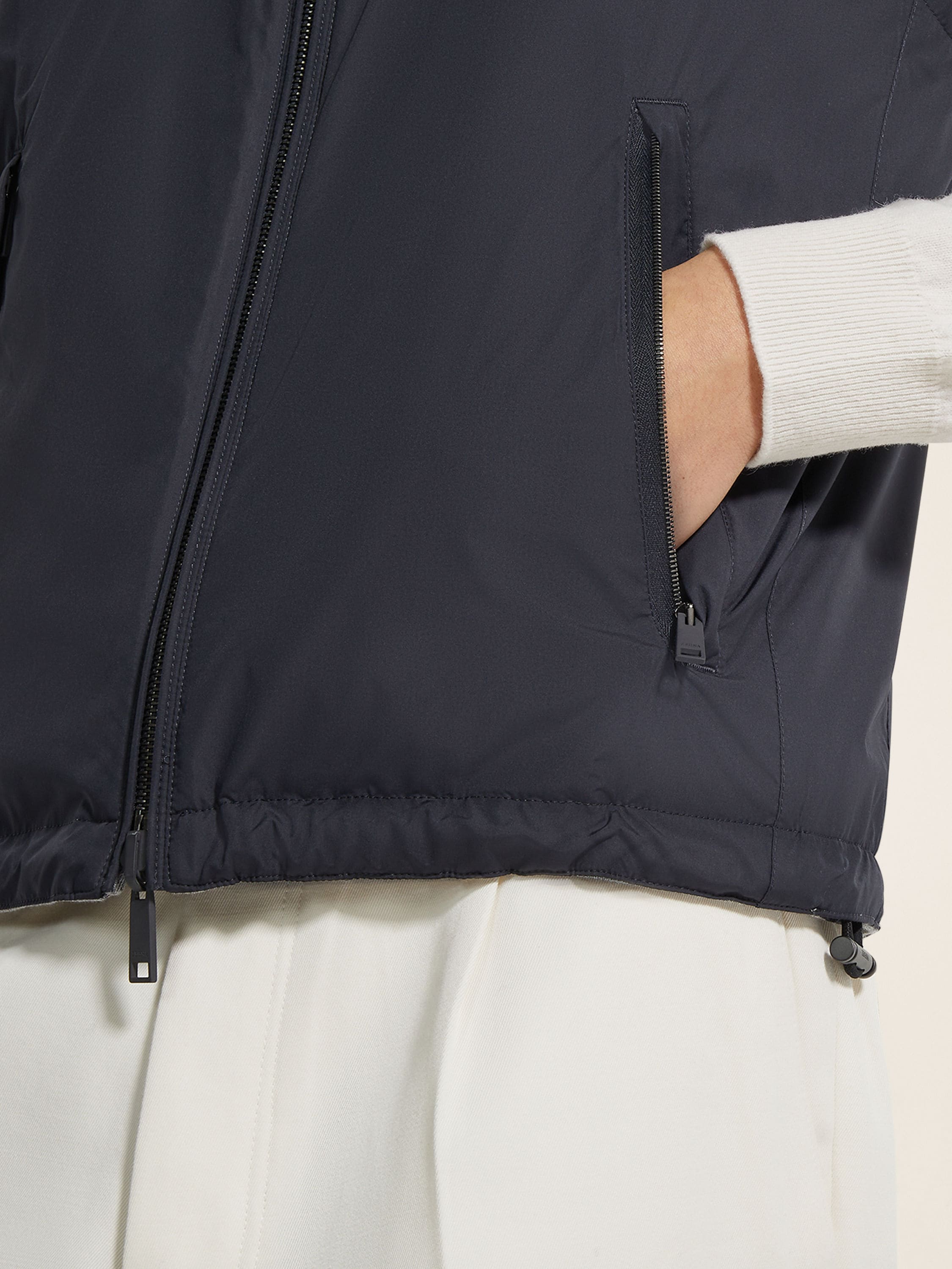 Zegna Microfiber Reversible Brezza Vest