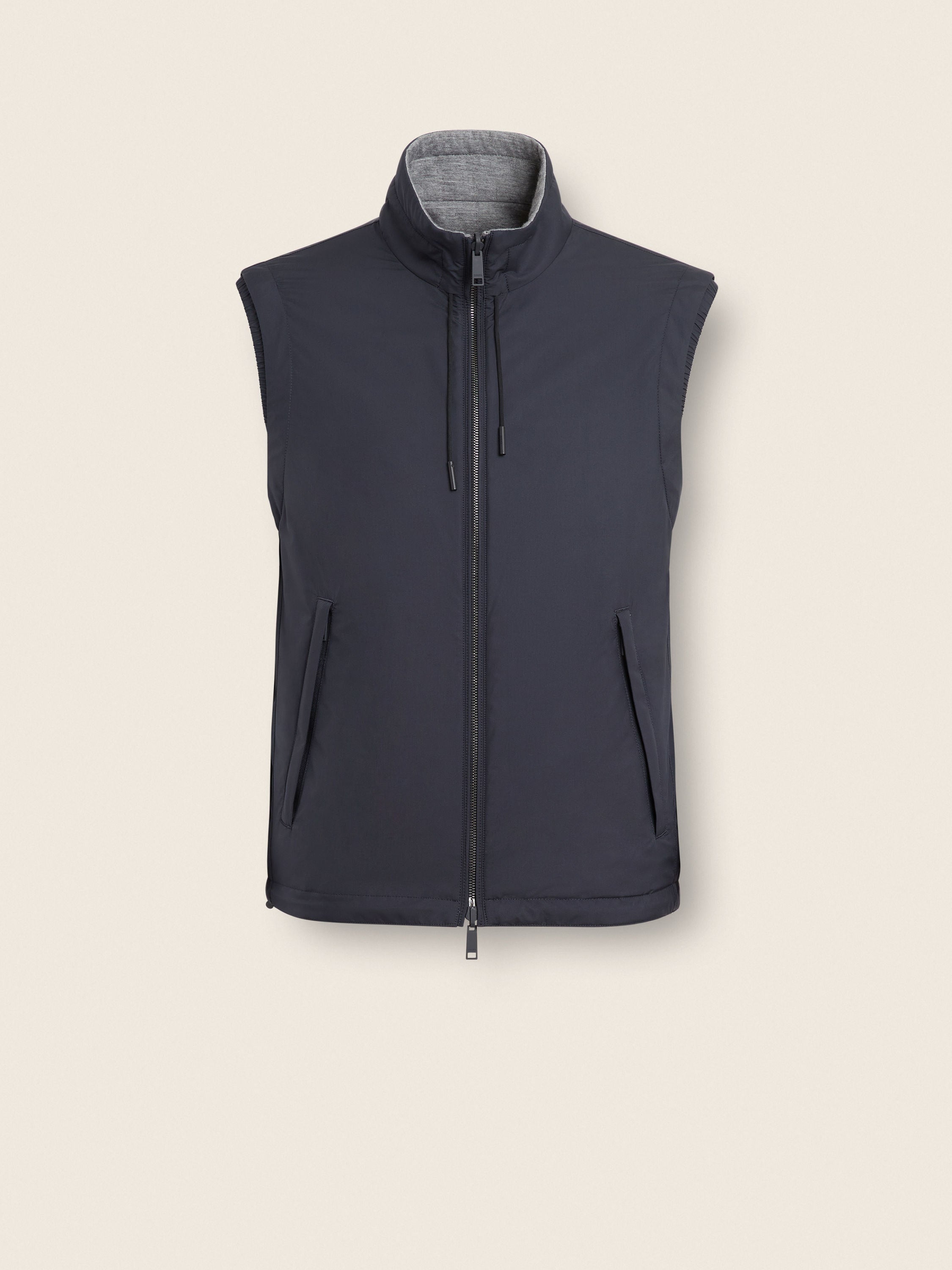 Zegna Microfiber Reversible Brezza Vest