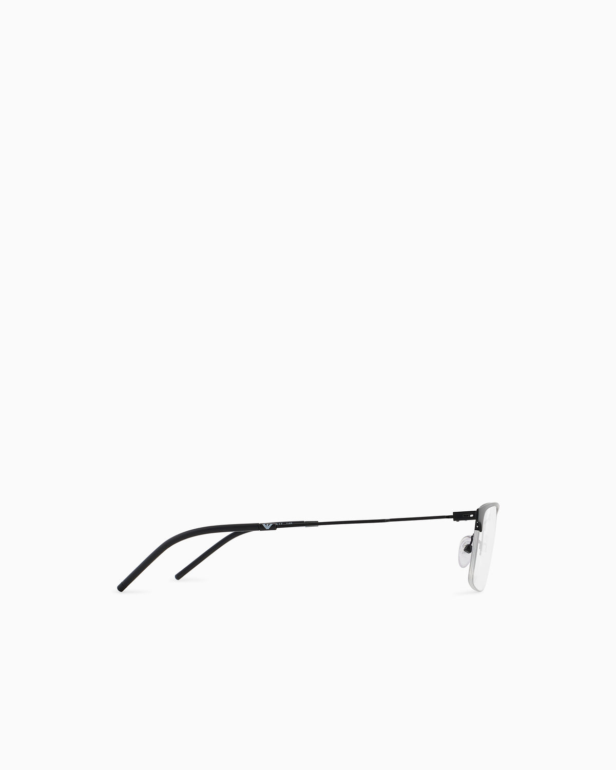 Emporio Armani Men’s Asian-fit rectangular frame