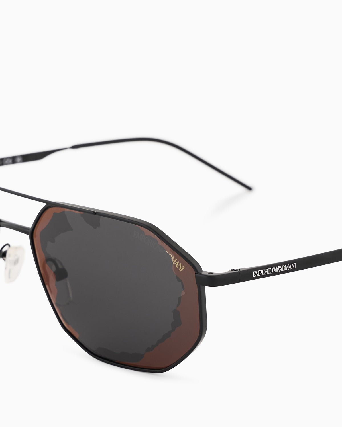 Emporio Armani Men’s irregular-shaped sunglasses