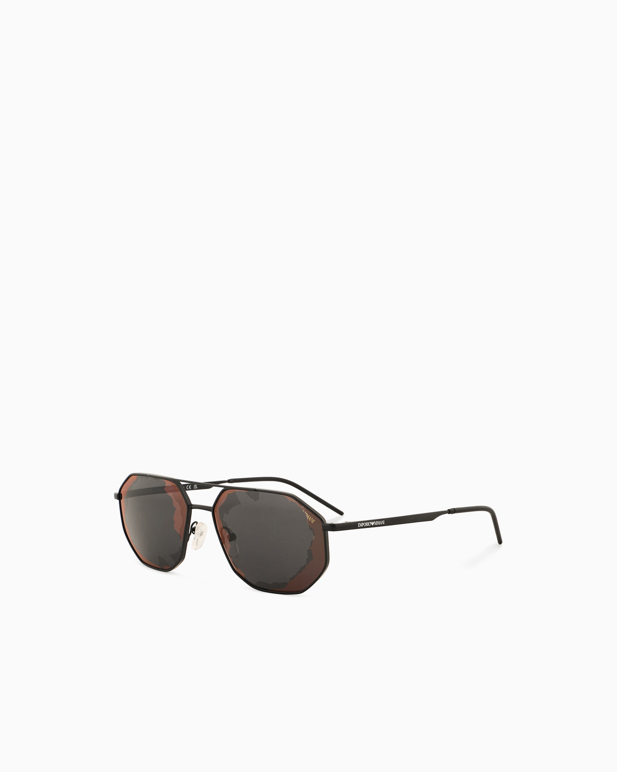 Emporio Armani Men’s irregular-shaped sunglasses