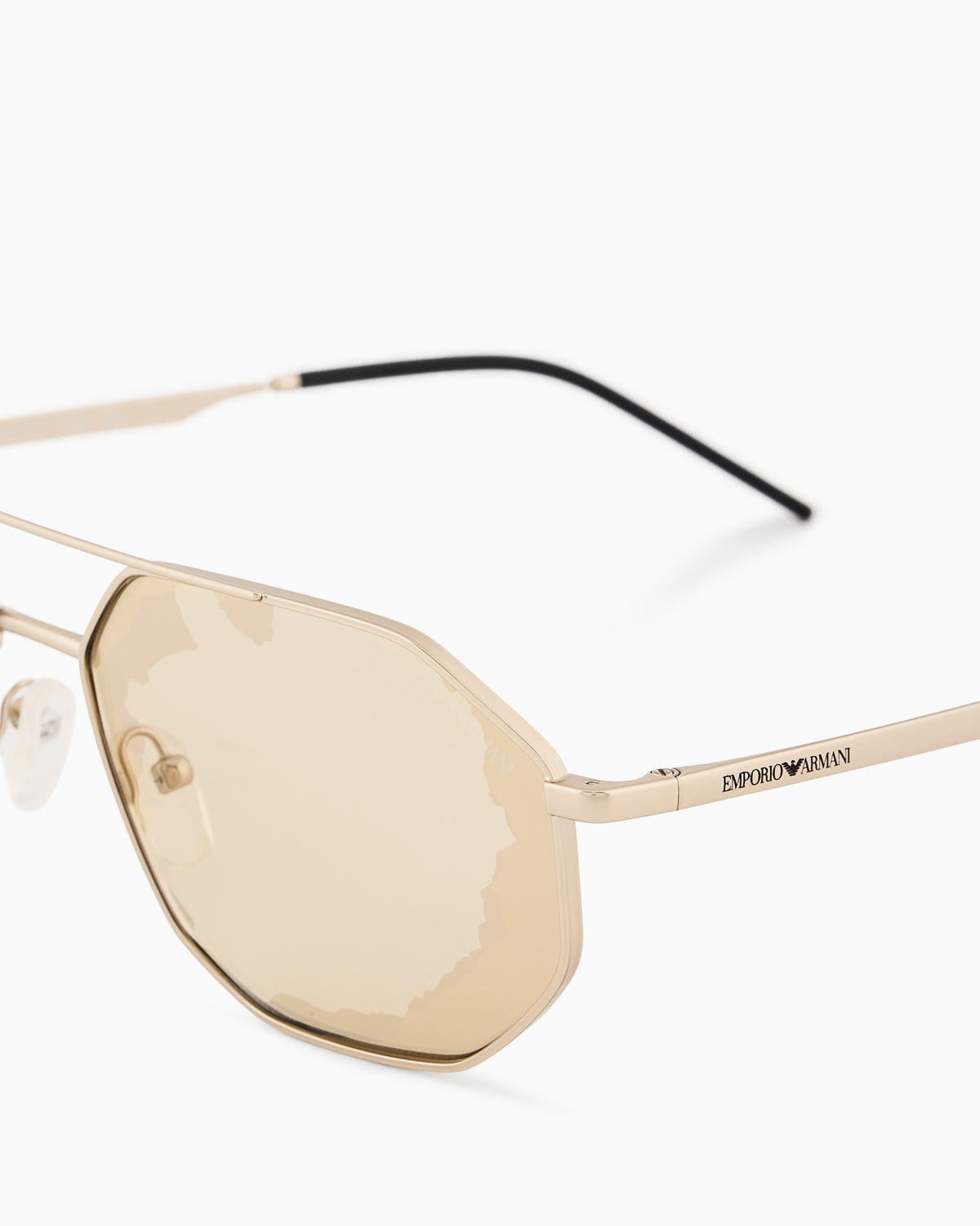 Emporio Armani Men’s irregular-shaped sunglasses