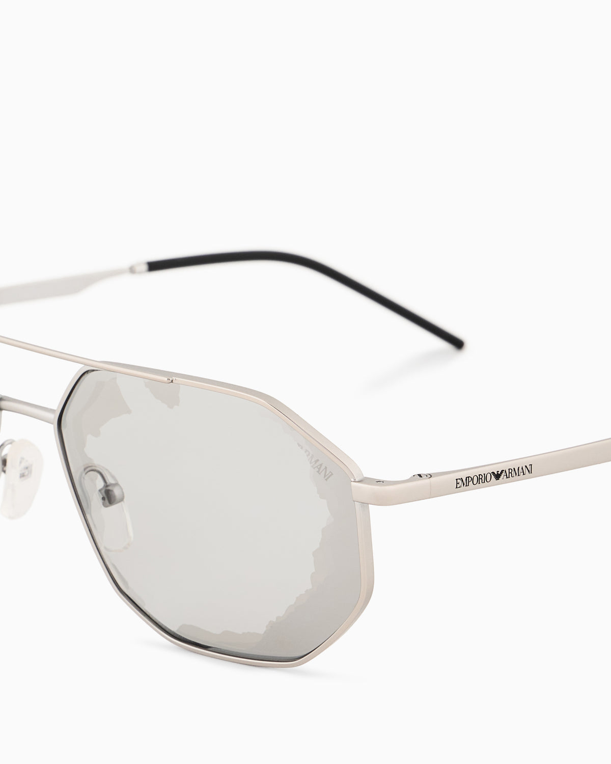 Emporio Armani Men’s irregular-shaped sunglasses