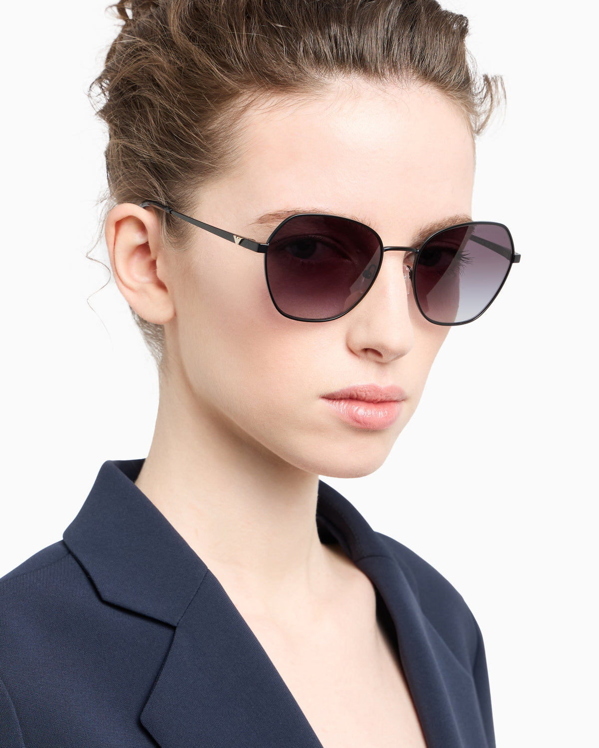 Emporio Armani Women’s irregular-shaped sunglasses