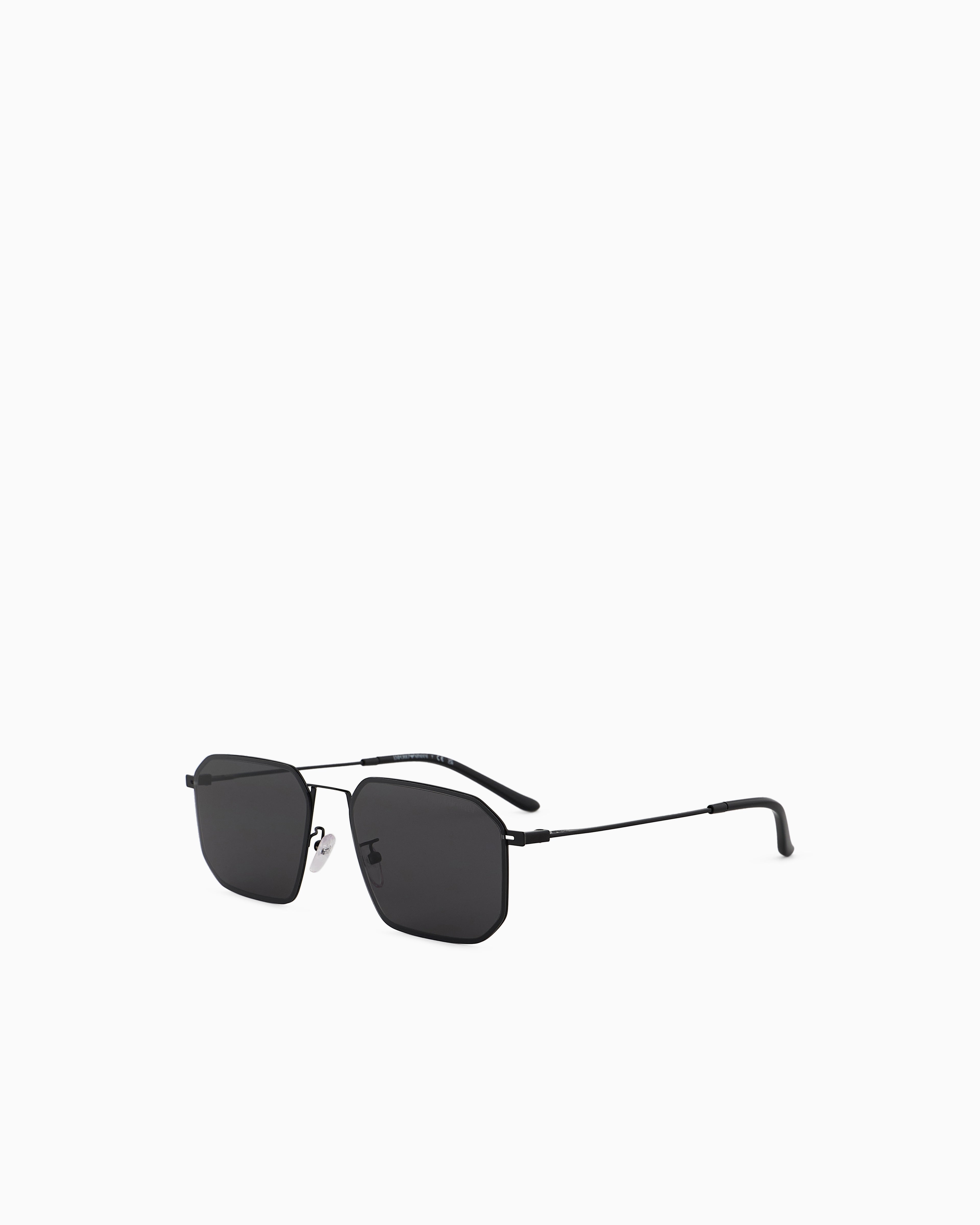 Emporio Armani Men’s irregular-shaped Asian fit sunglasses
