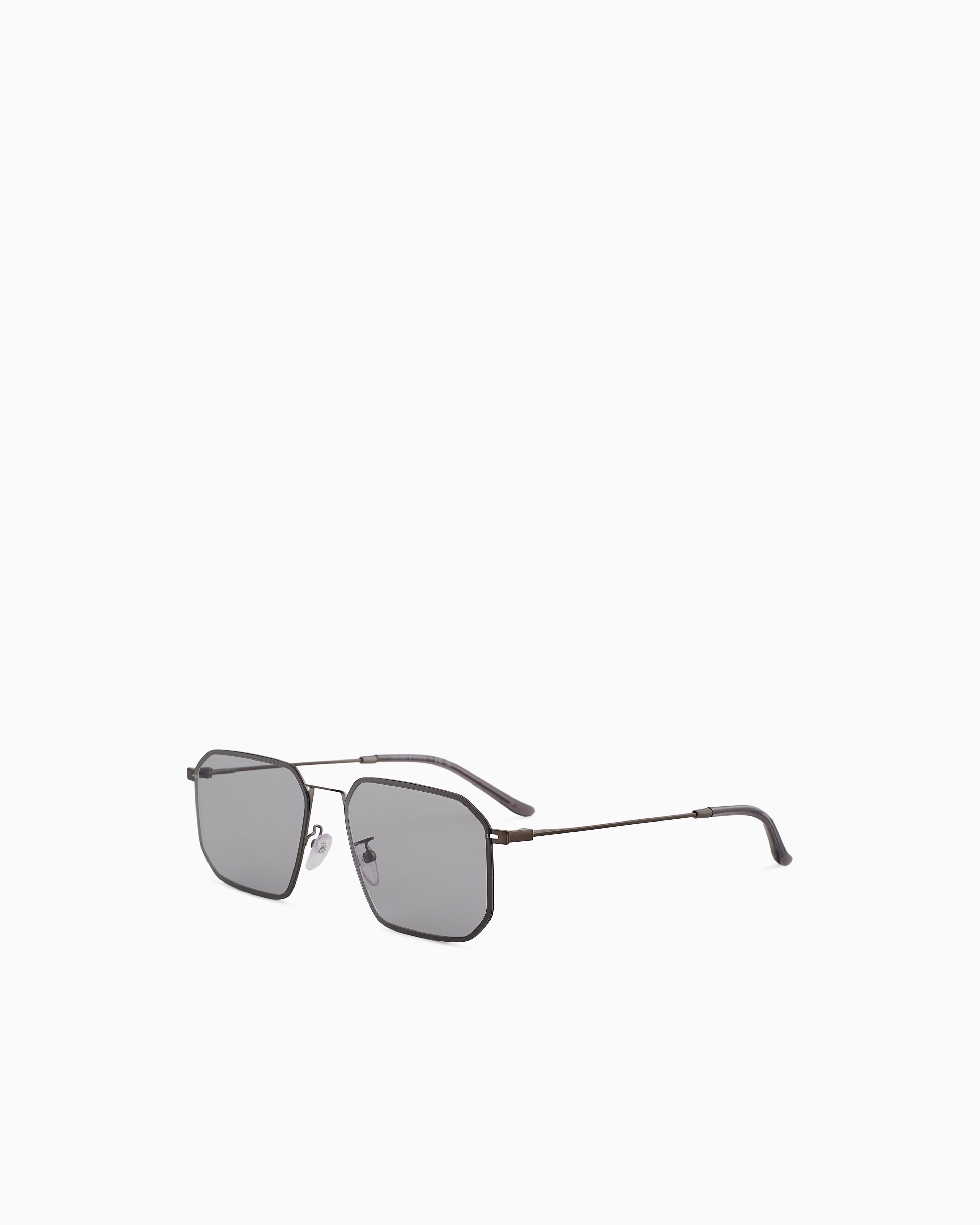Emporio Armani Men’s irregular-shaped Asian fit sunglasses