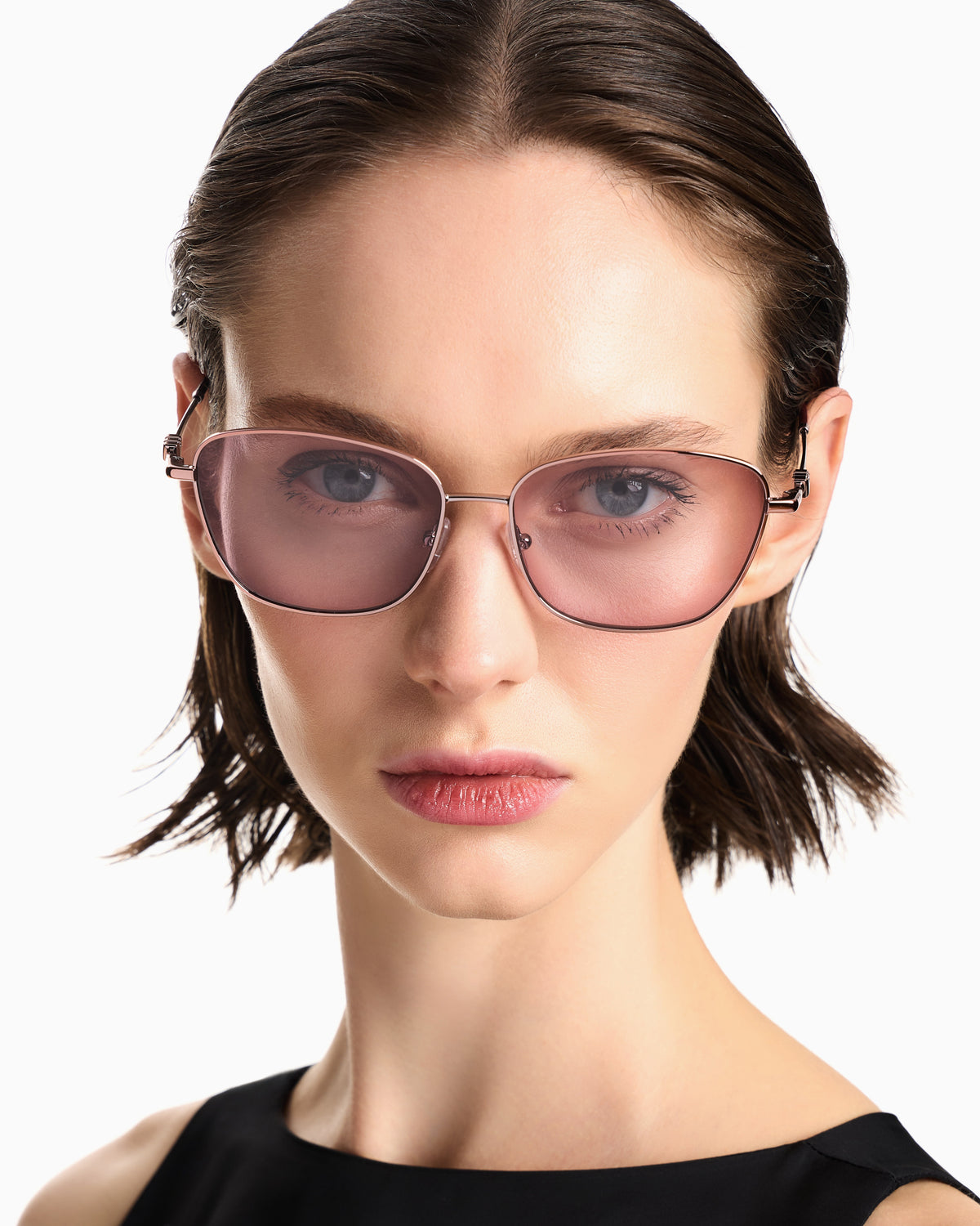 Emporio Armani Women’s irregular-shaped sunglasses