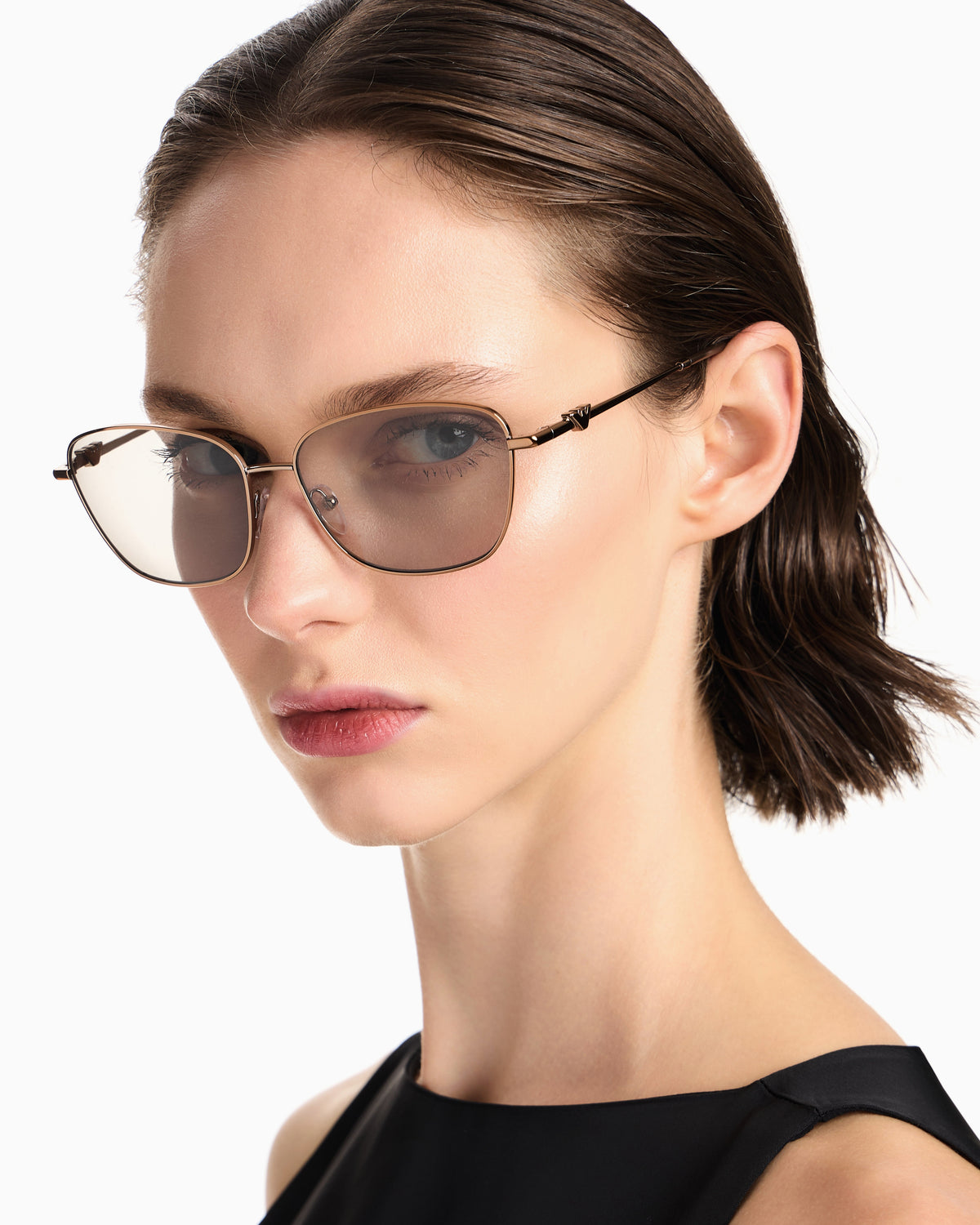 Emporio Armani Women’s irregular-shaped sunglasses