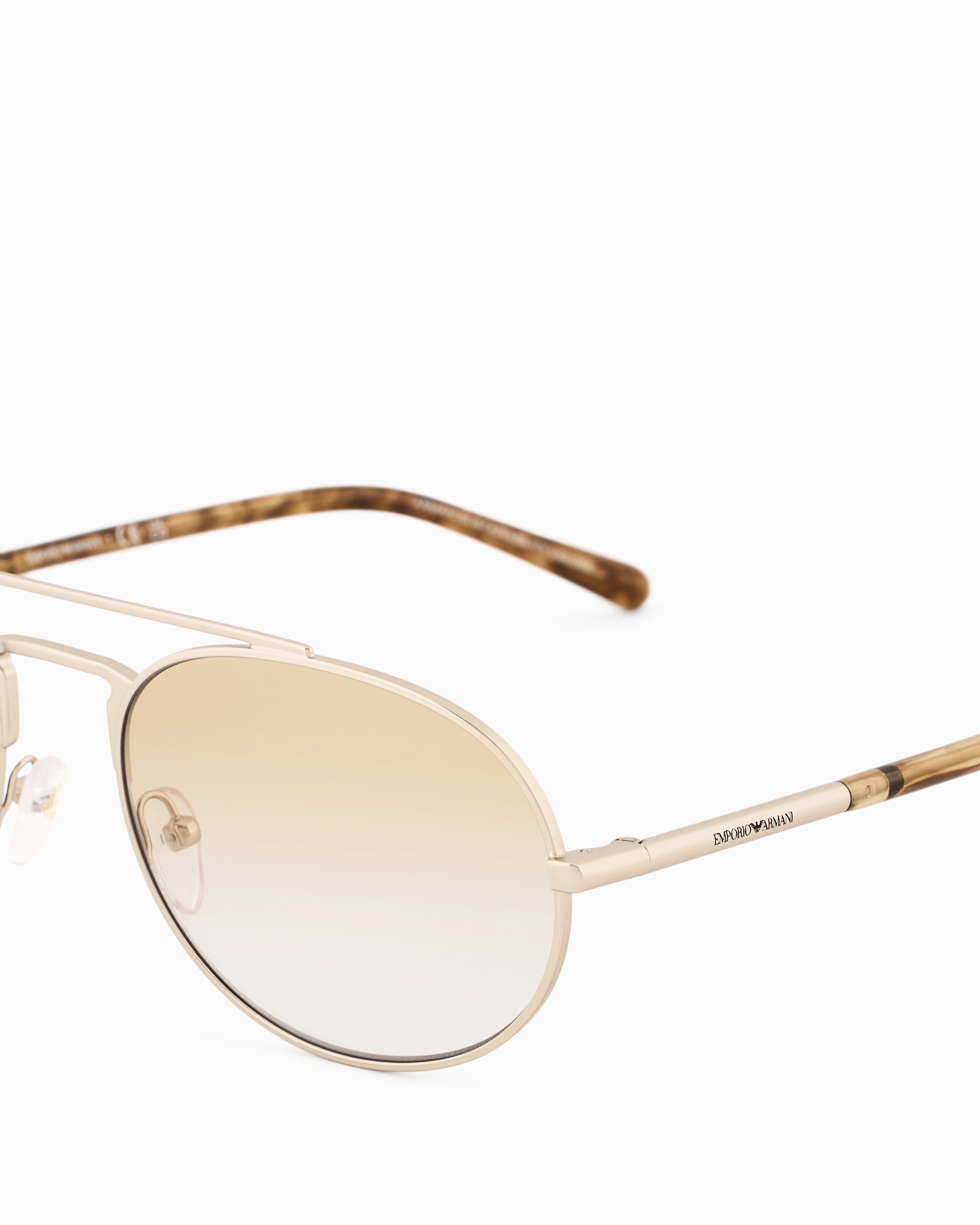 Emporio Armani Men’s aviator sunglasses
