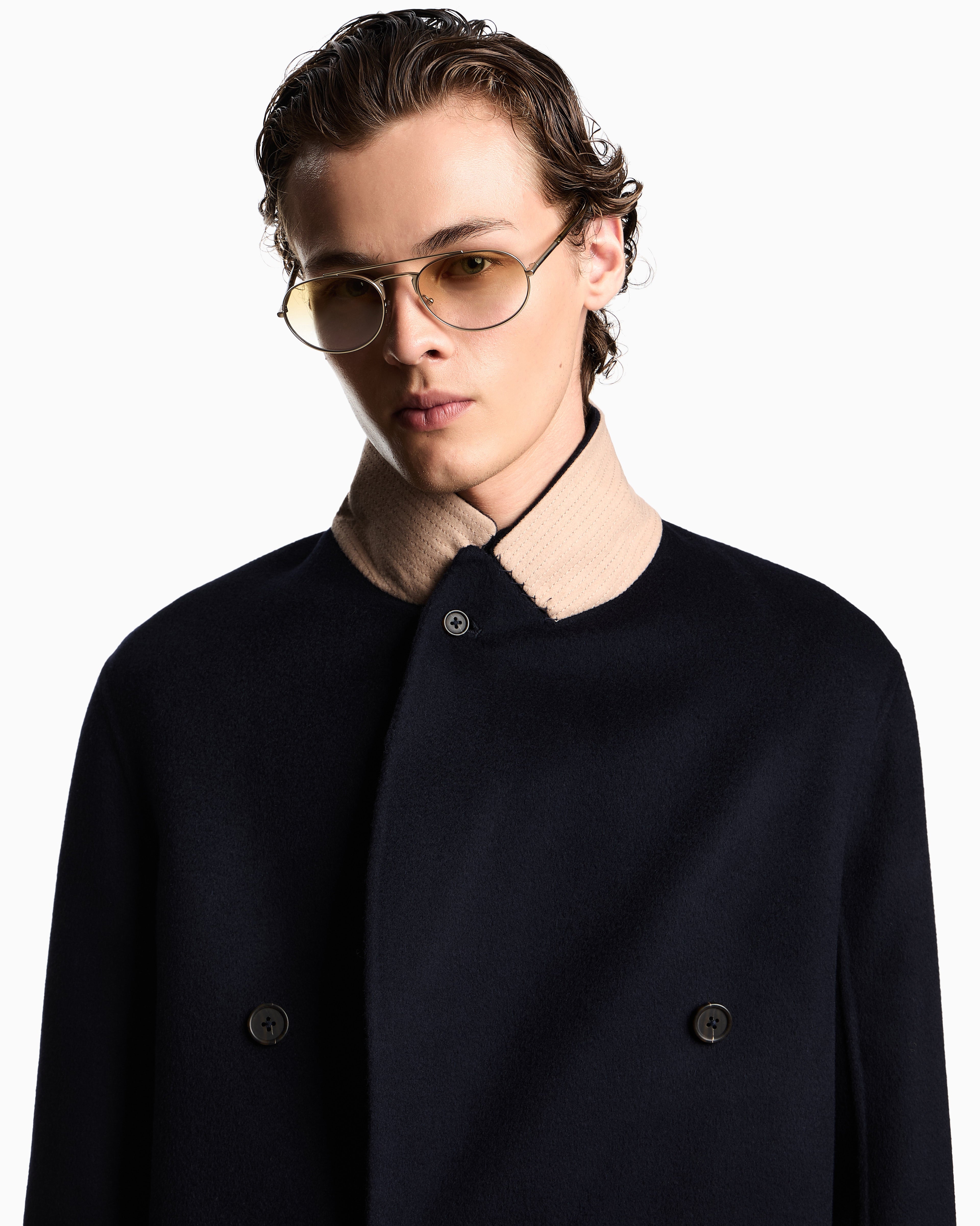 Emporio Armani Men’s aviator sunglasses