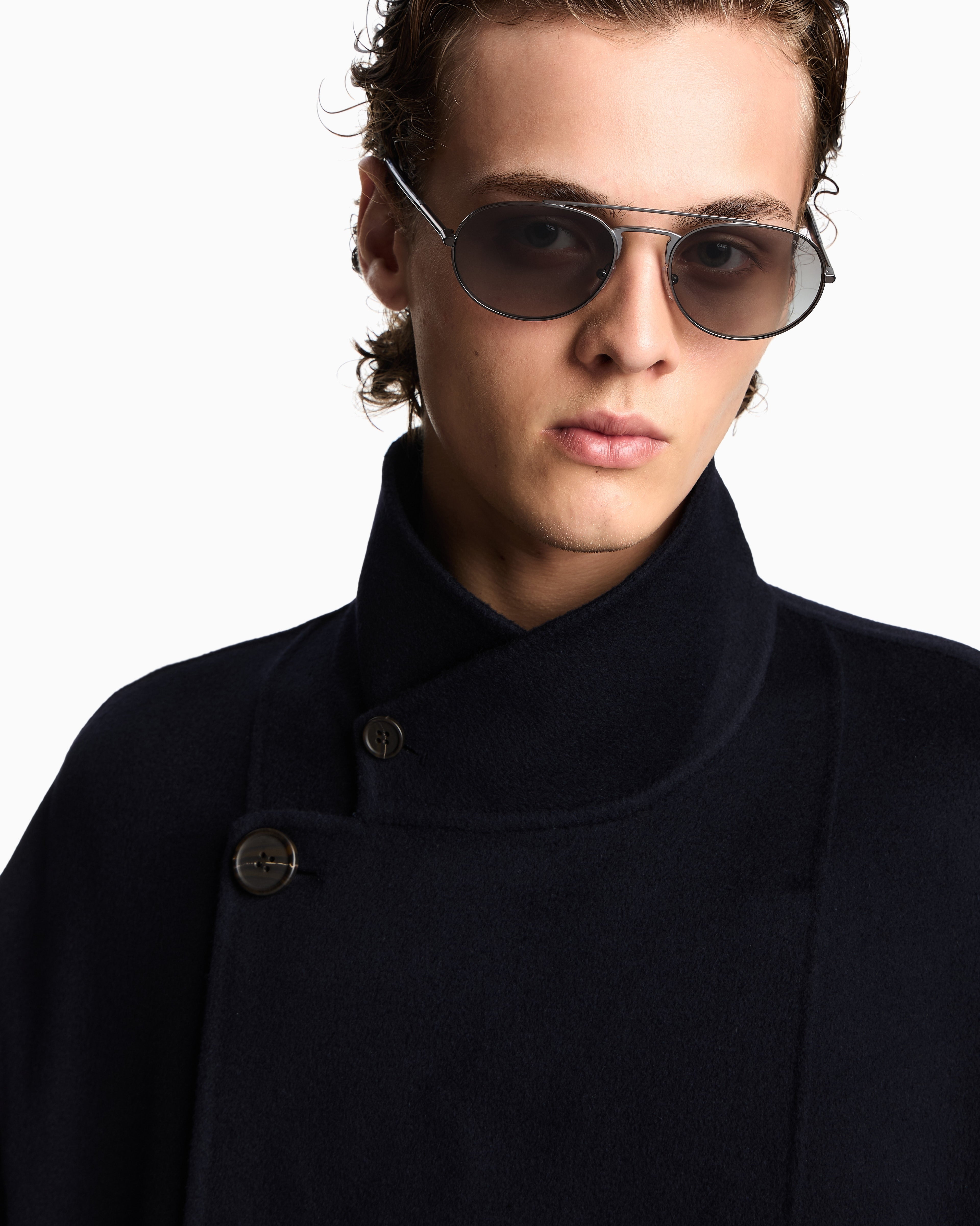Emporio Armani Men’s aviator sunglasses