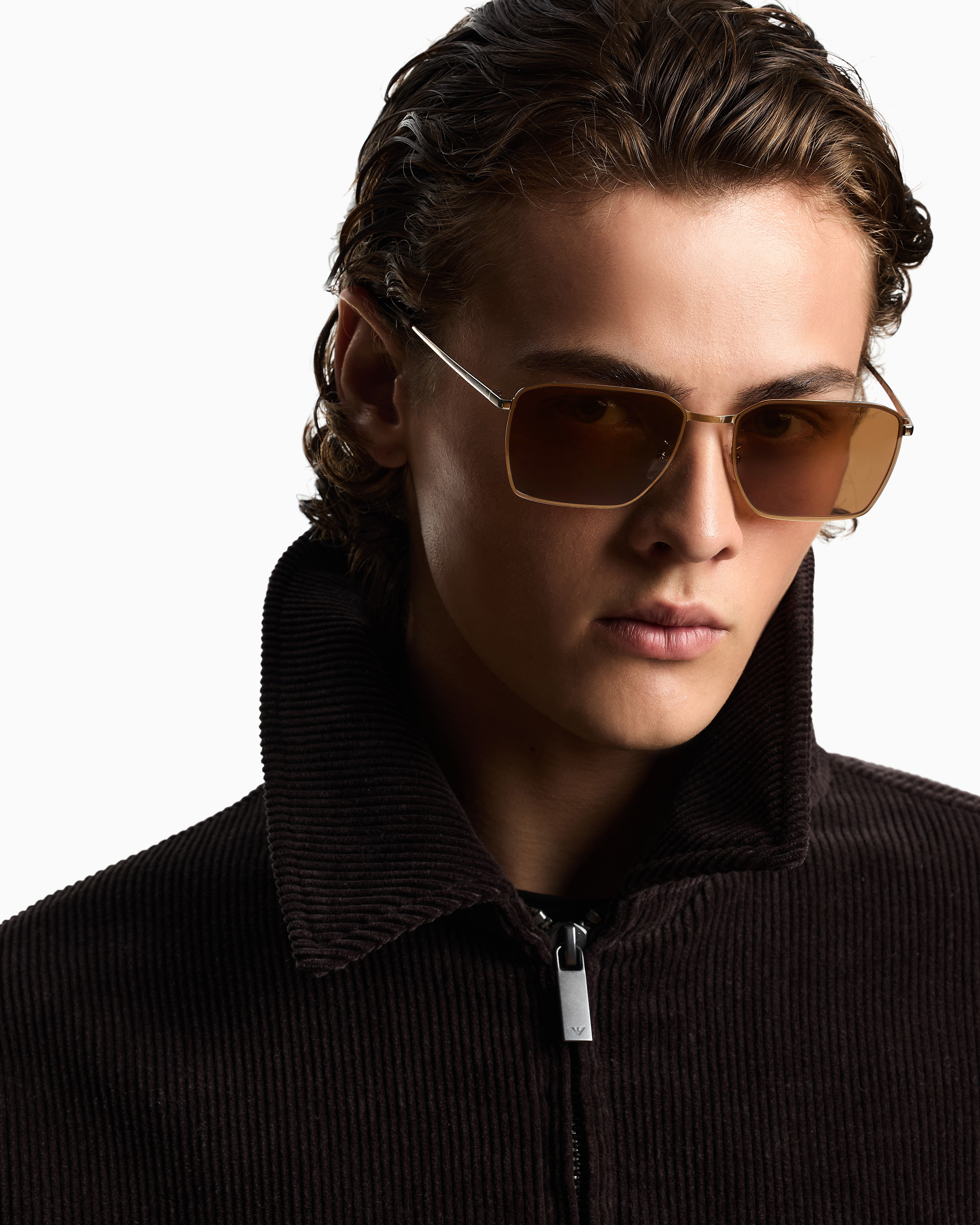 Emporio Armani Men’s square sunglasses