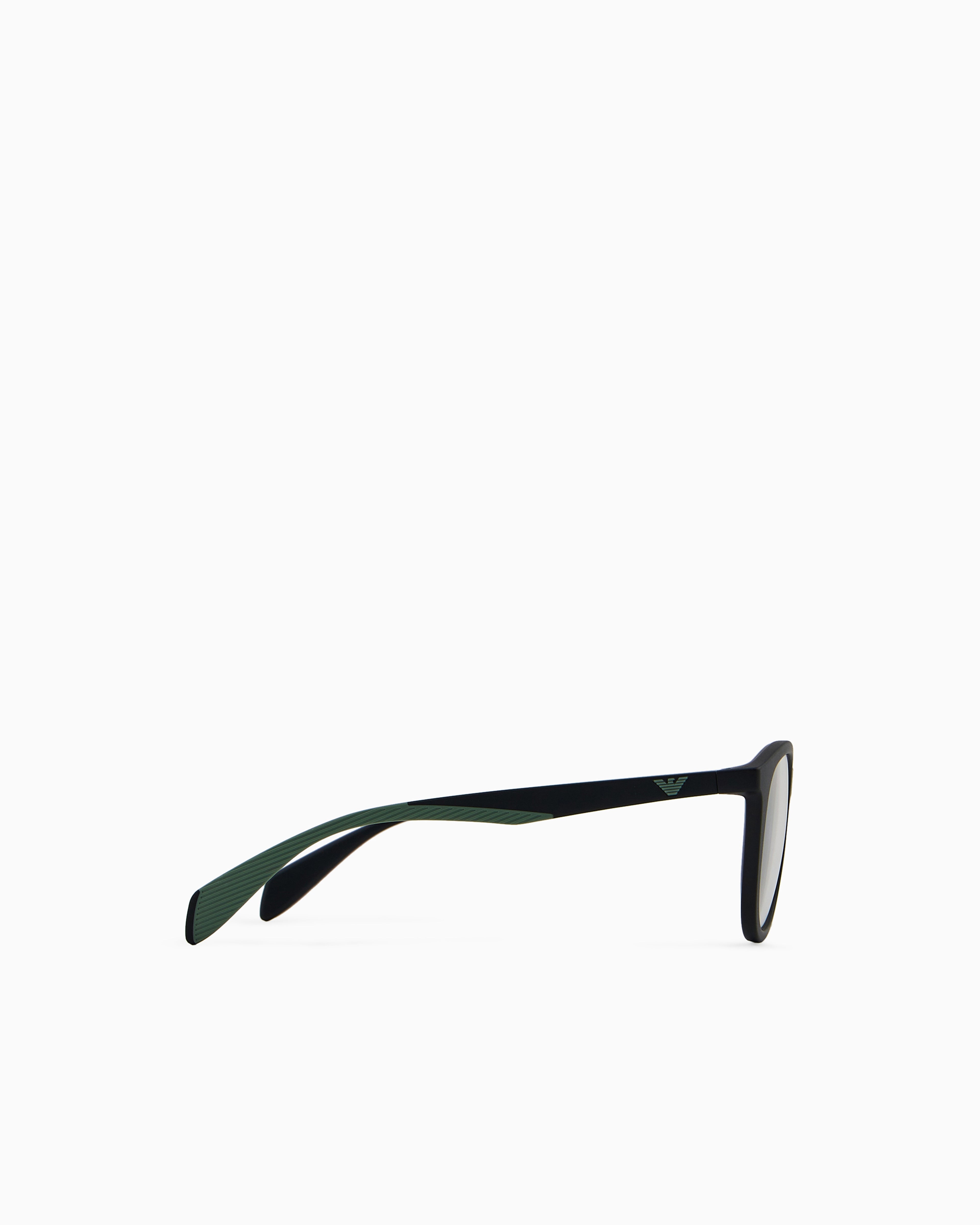 Emporio Armani Men’s panto sunglasses with interchangeable lenses