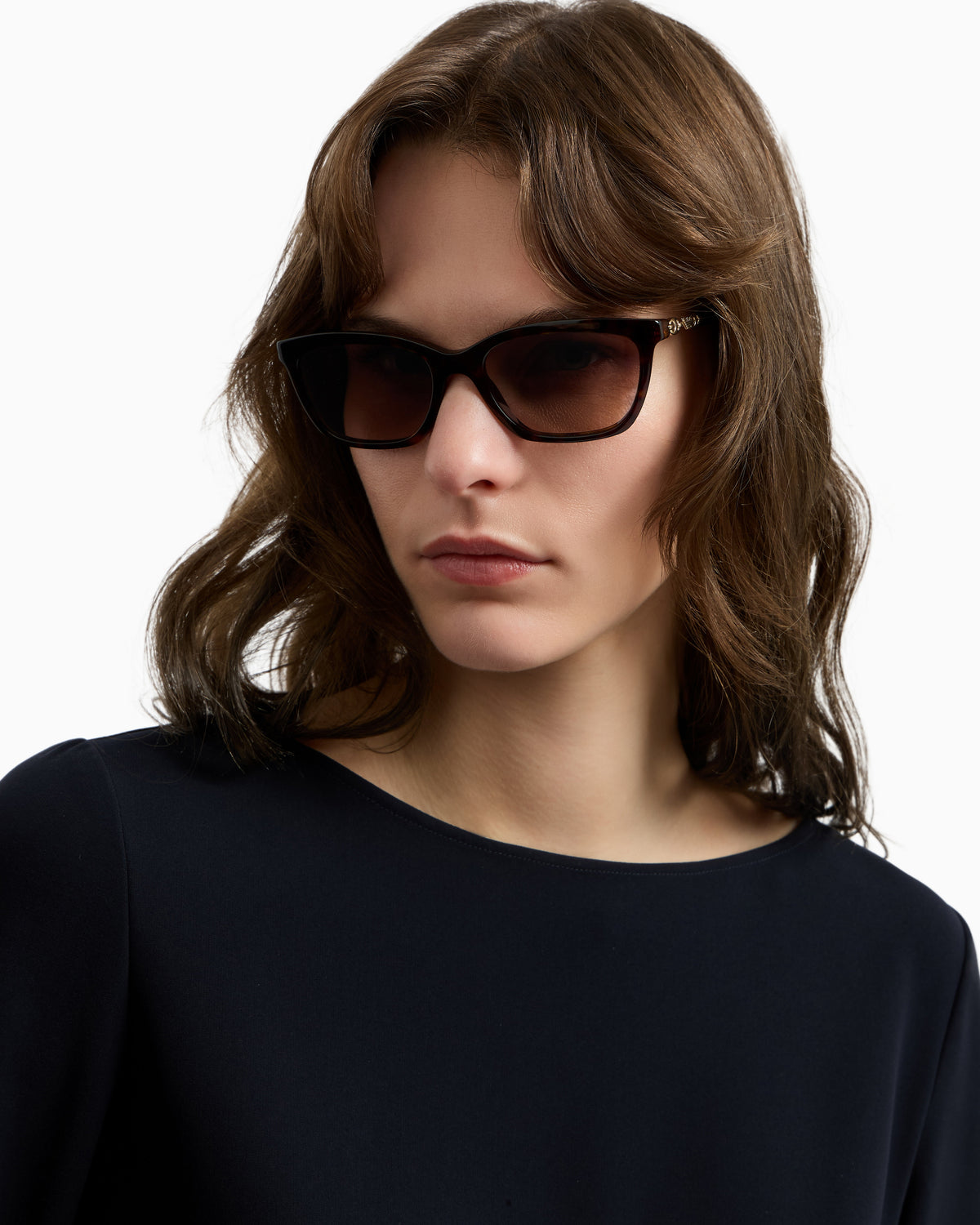 Emporio Armani Women’s cat-eye sunglasses