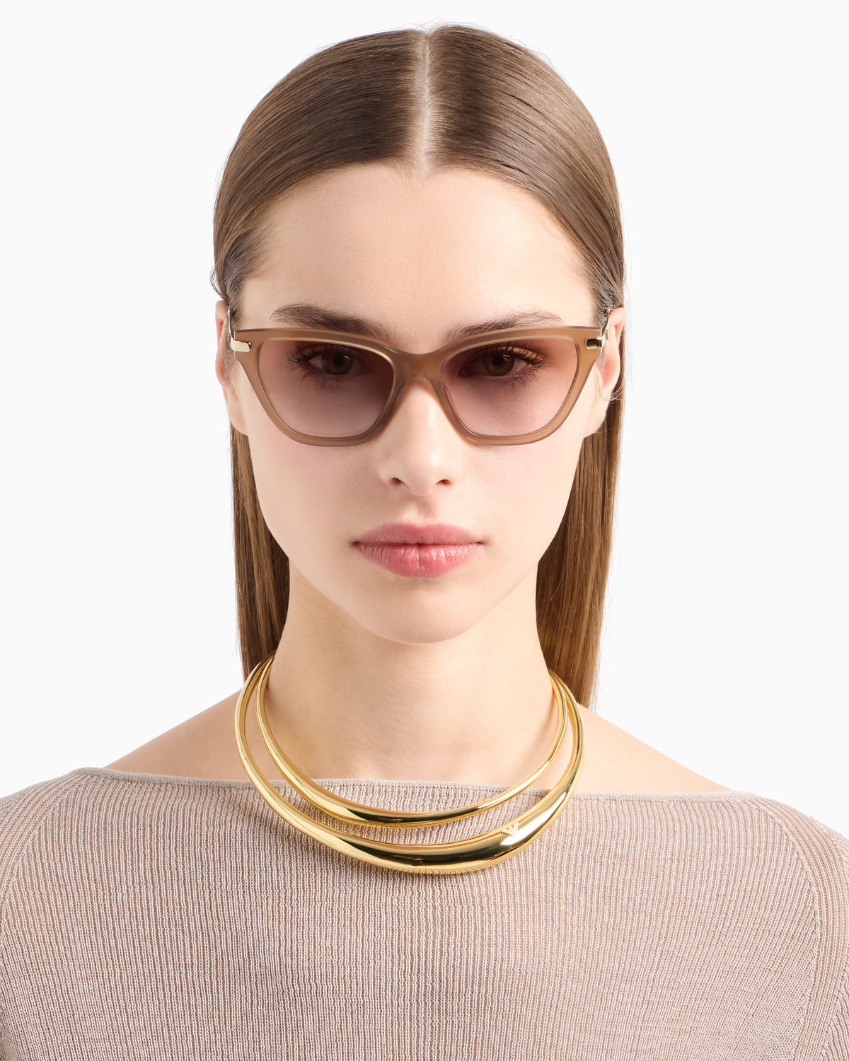 Emporio Armani Women’s cat-eye sunglasses