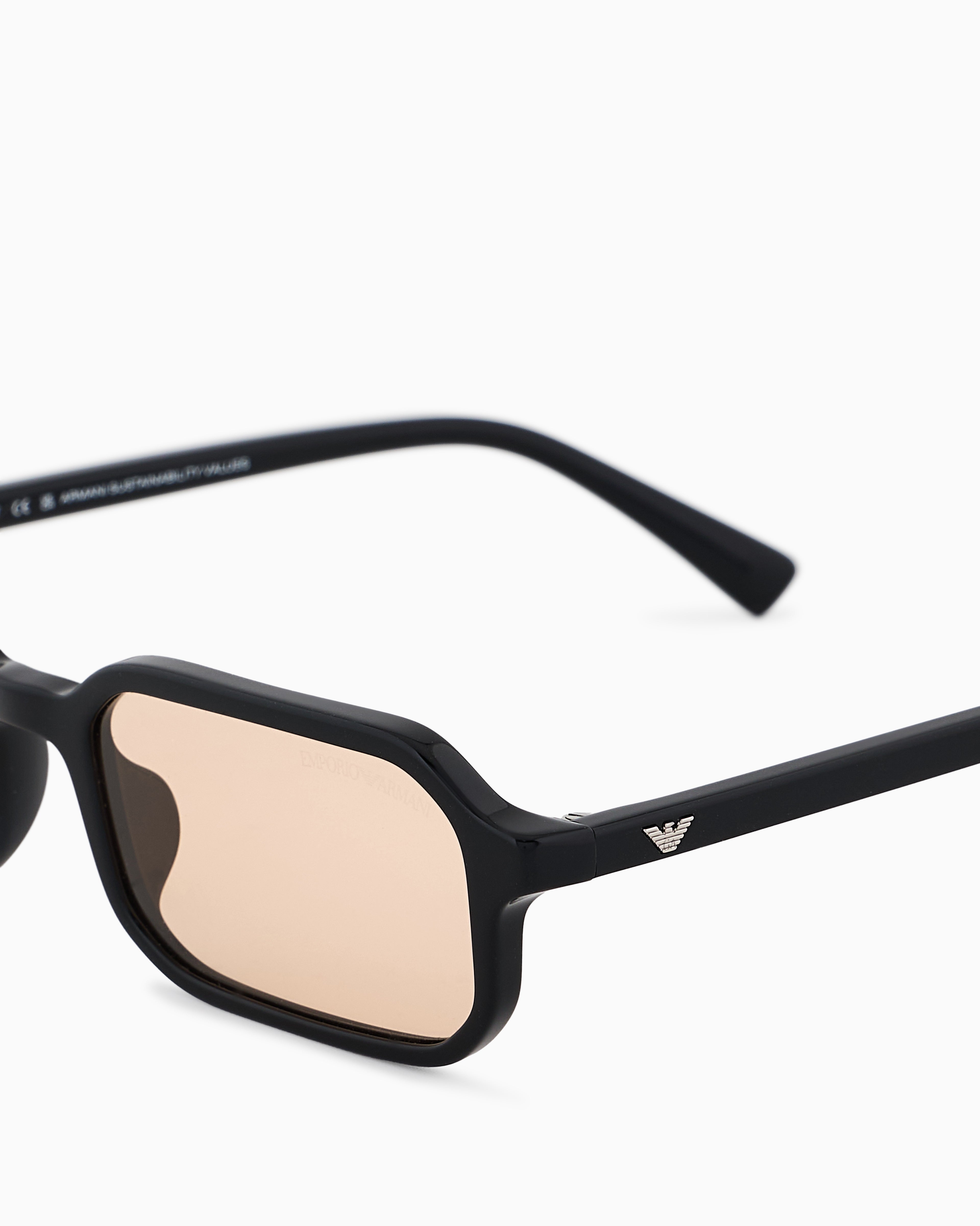 Emporio Armani Men’s rectangular sunglasses