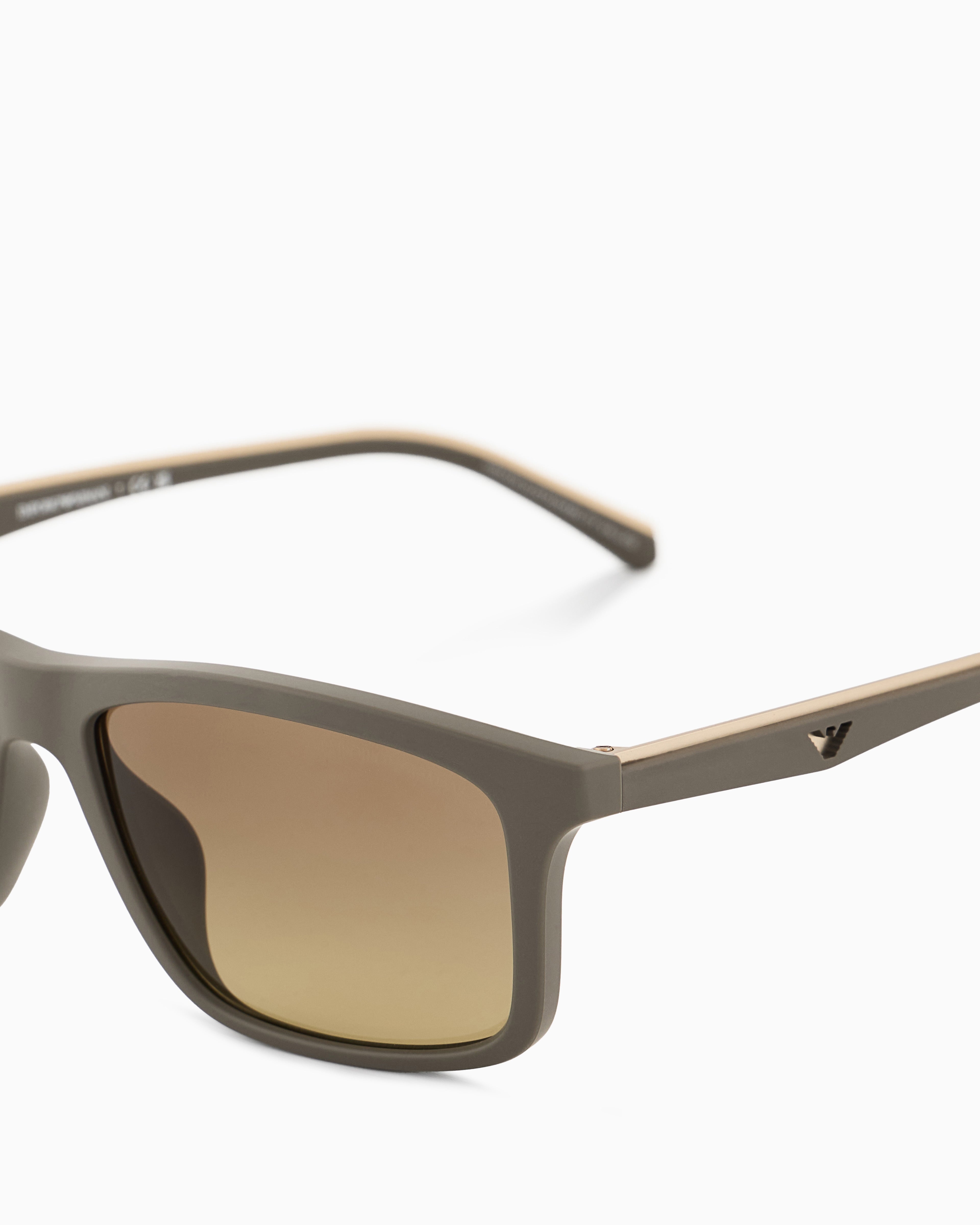 Emporio Armani Men’s pillow sunglasses