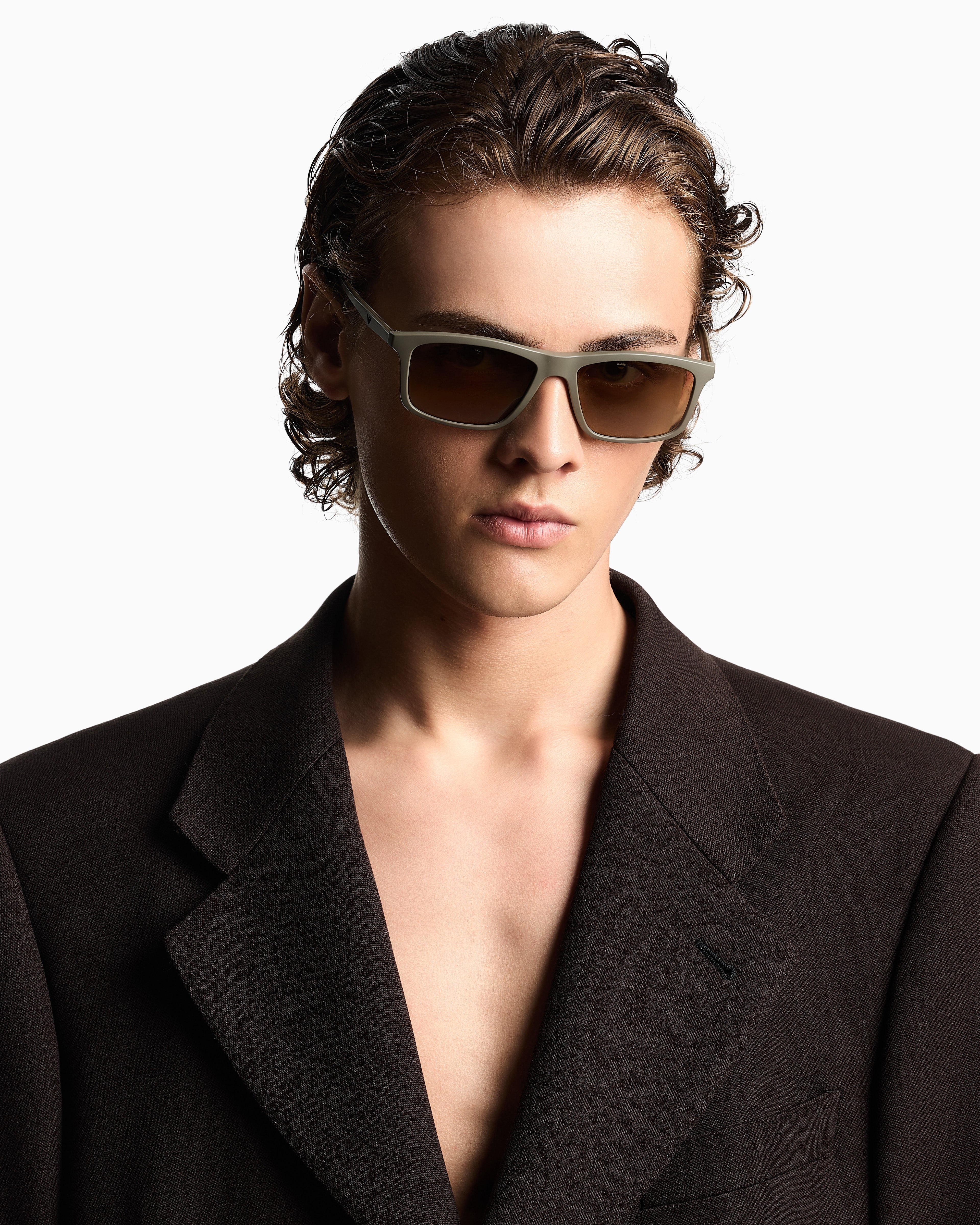 Emporio Armani Men’s pillow sunglasses