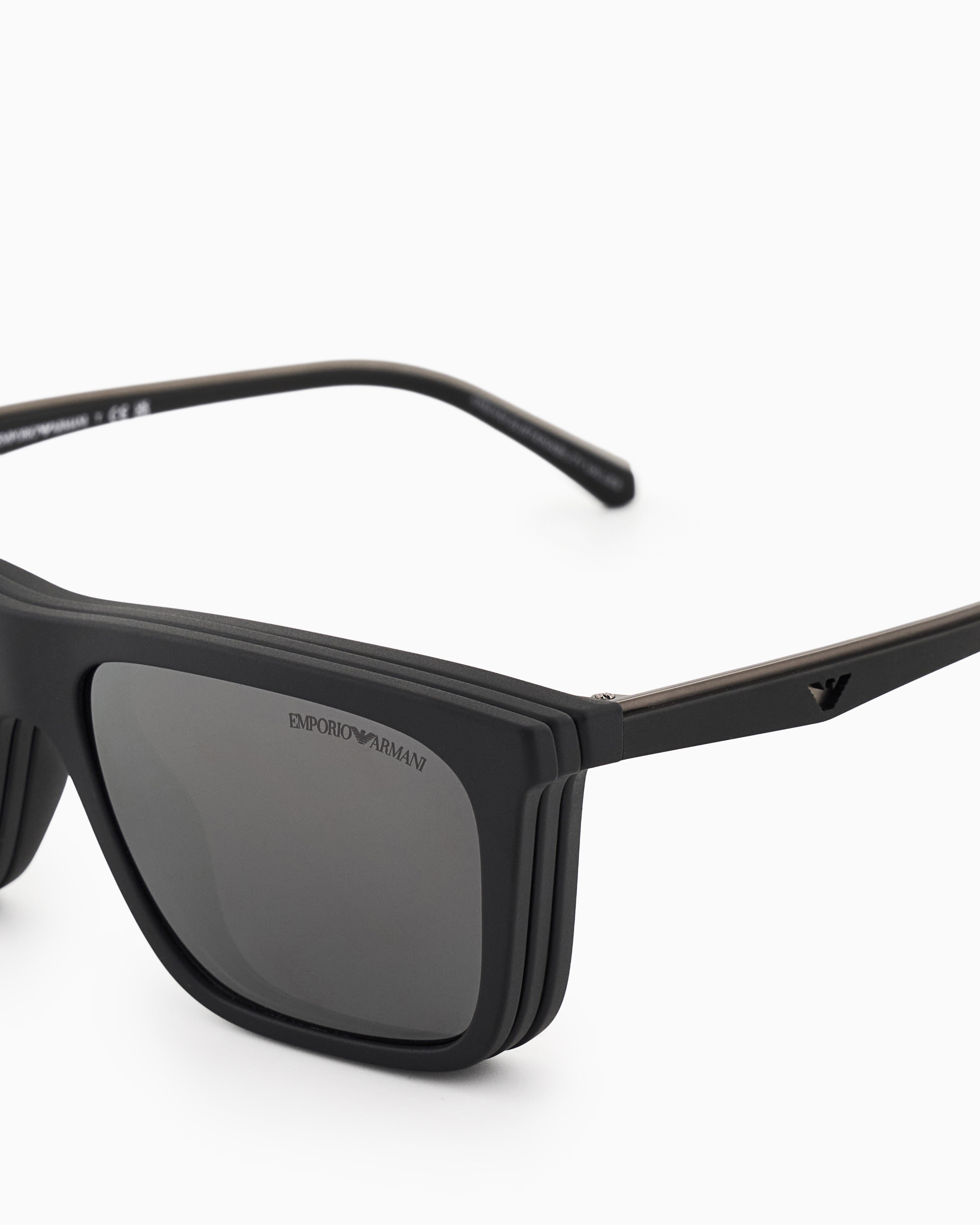 Emporio Armani Men’s square sunglasses