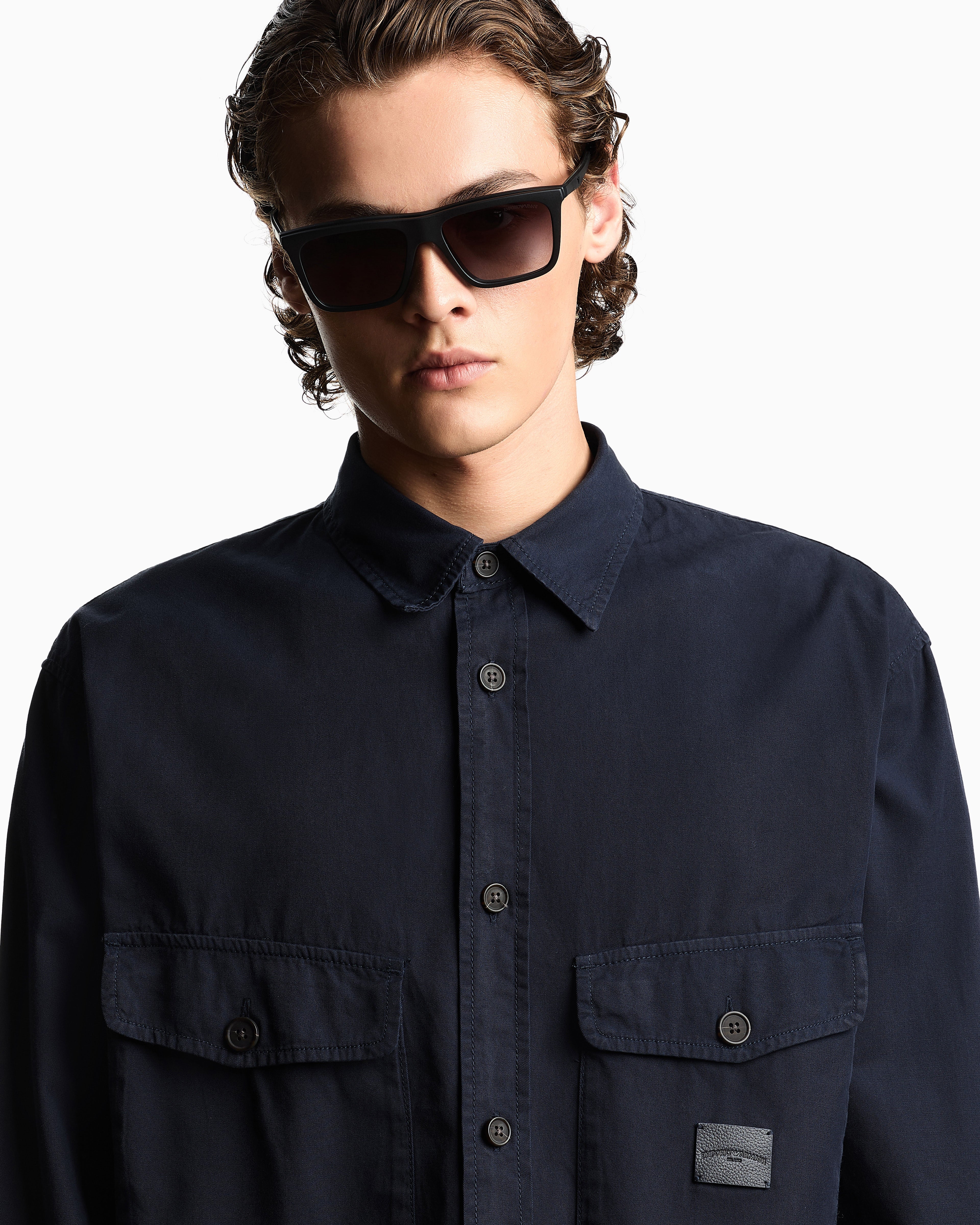 Emporio Armani Men’s square sunglasses