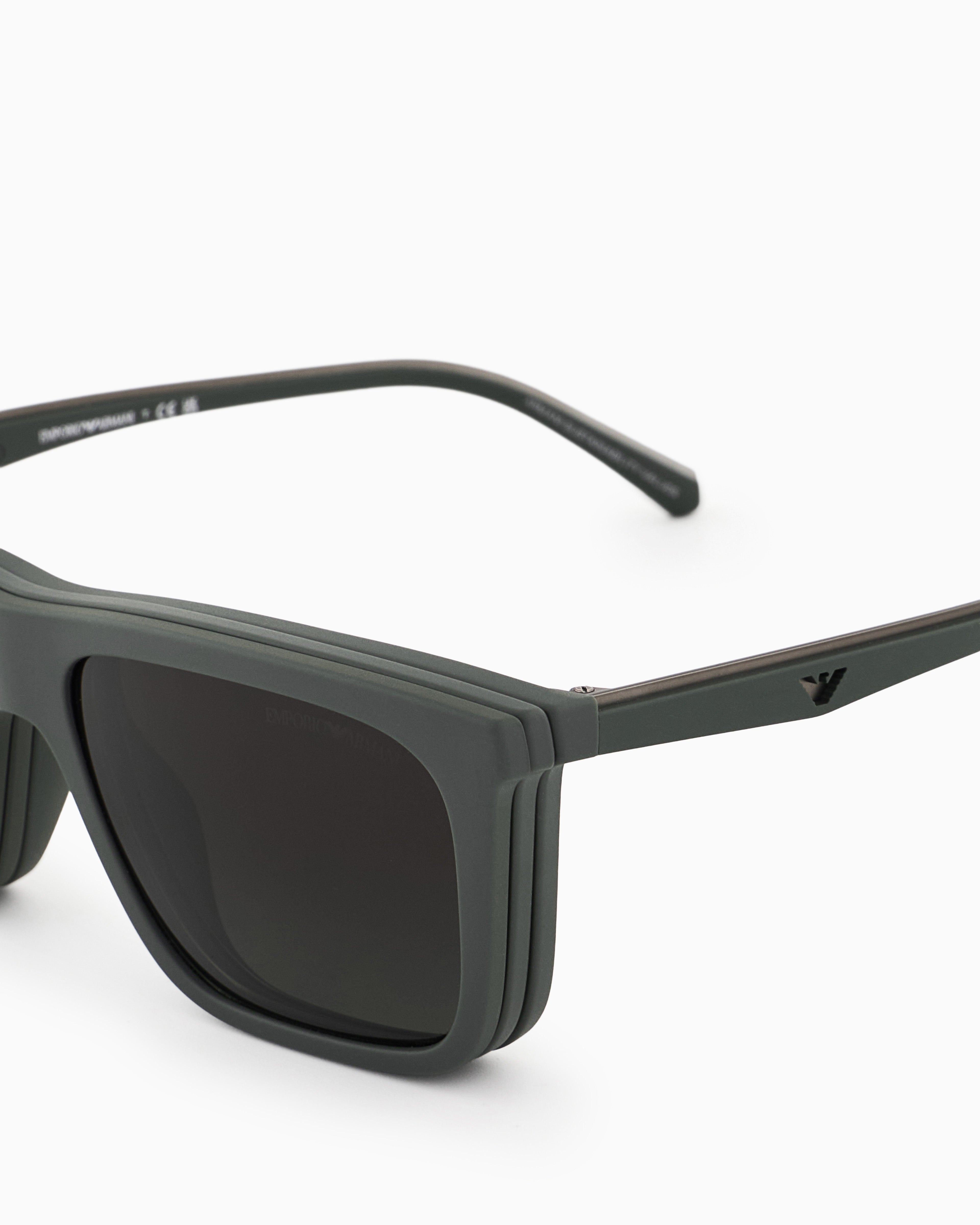 Emporio Armani Men’s square sunglasses