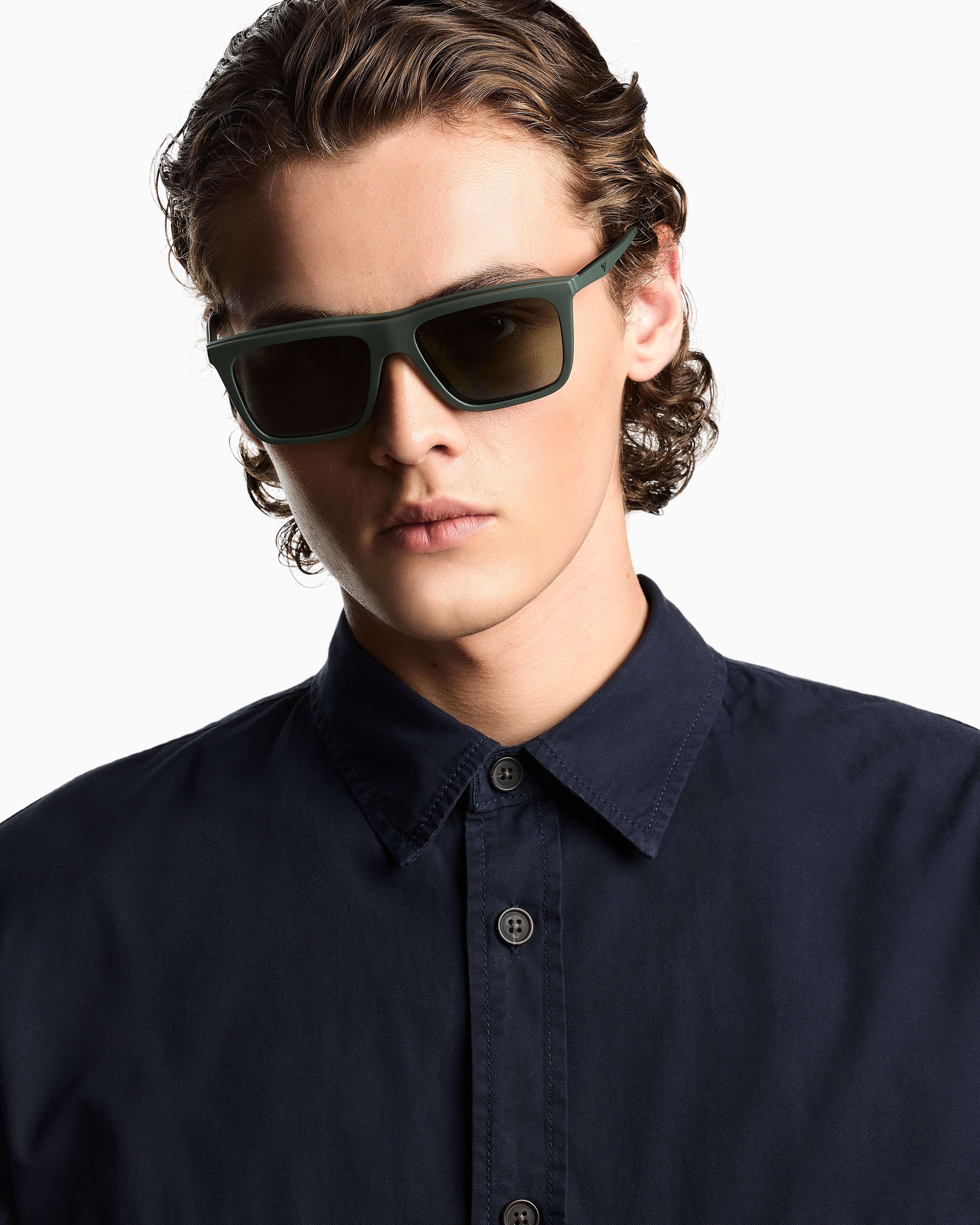 Emporio Armani Men’s square sunglasses