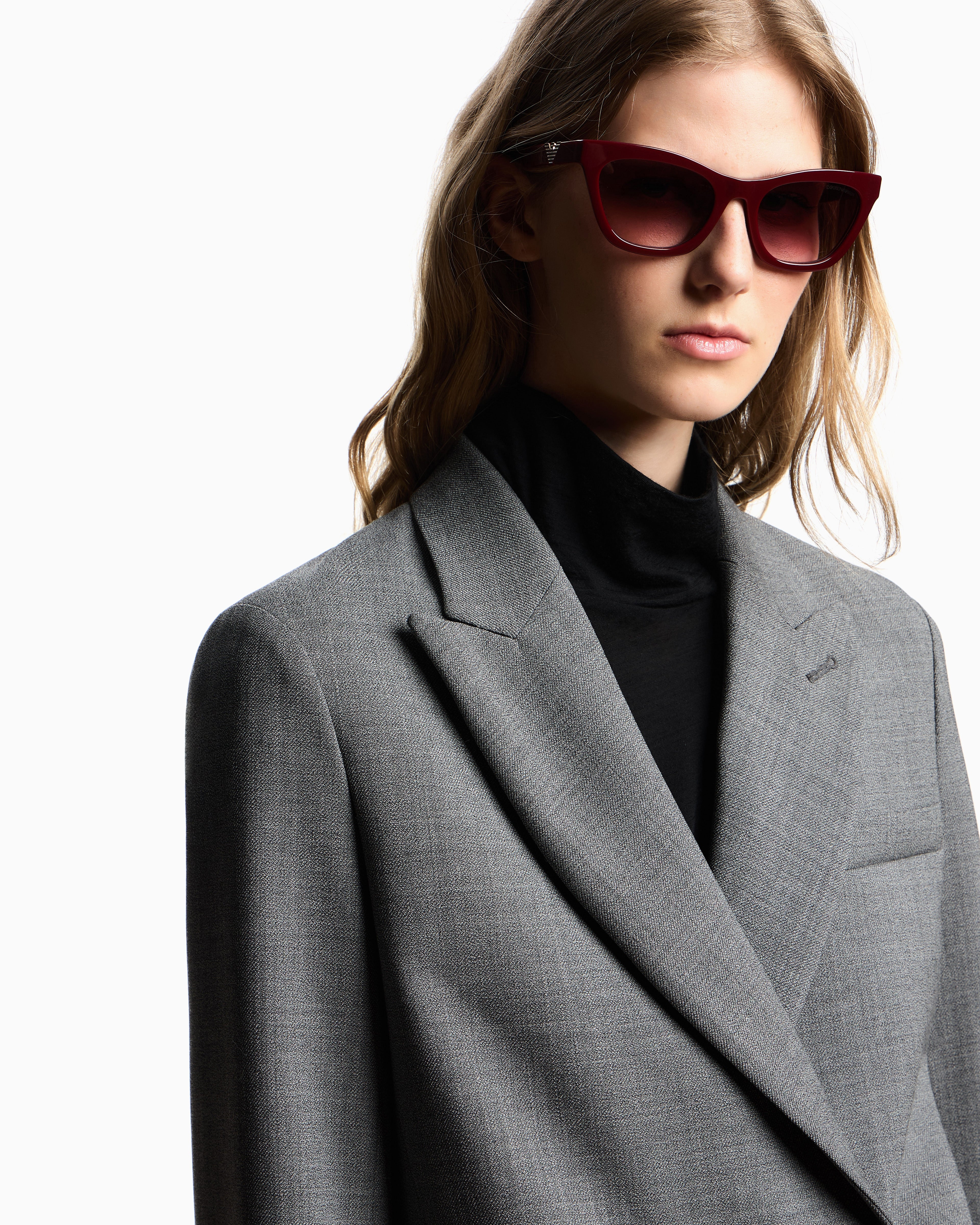 Emporio Armani Women’s cat-eye sunglasses