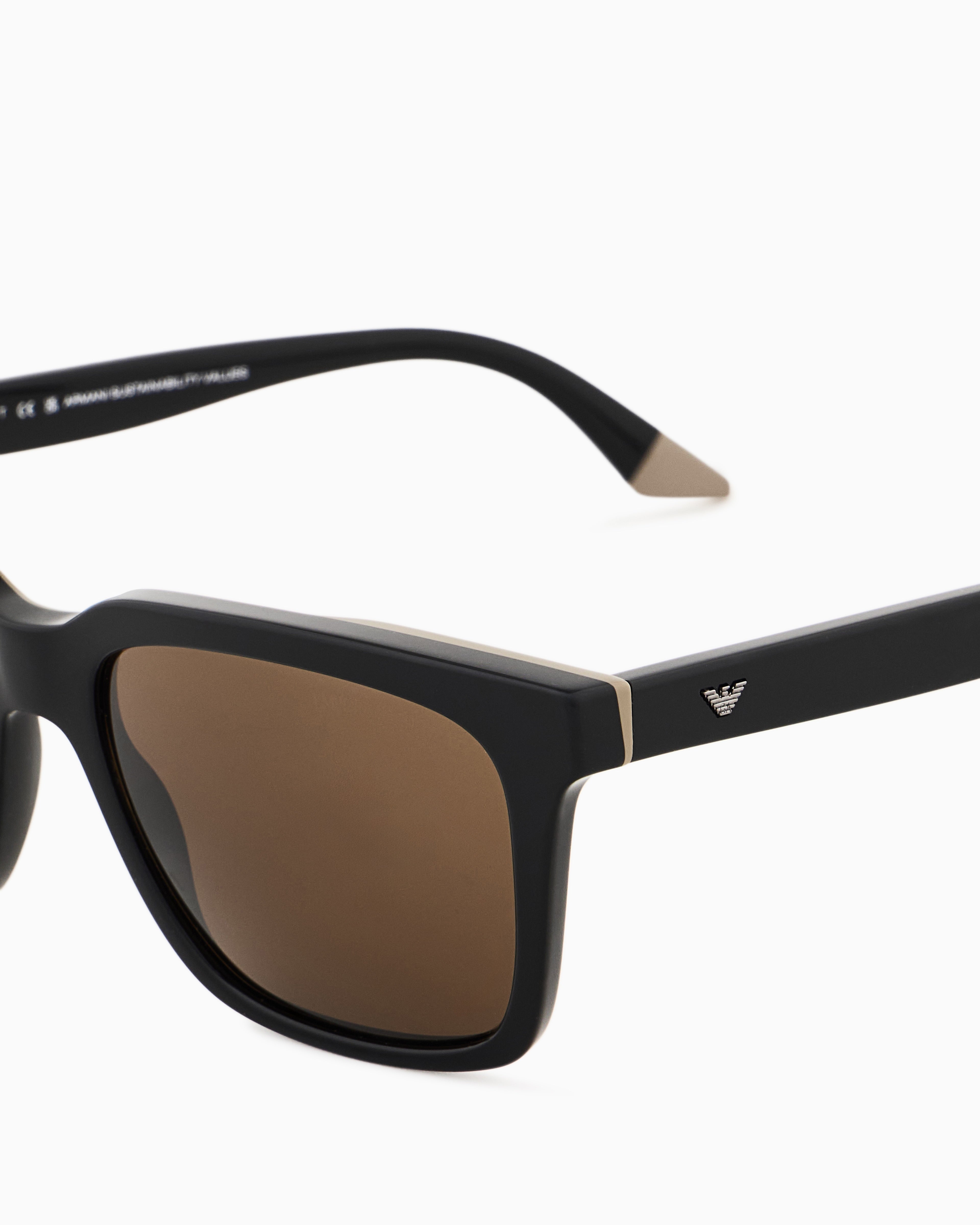Emporio Armani Men’s square sunglasses