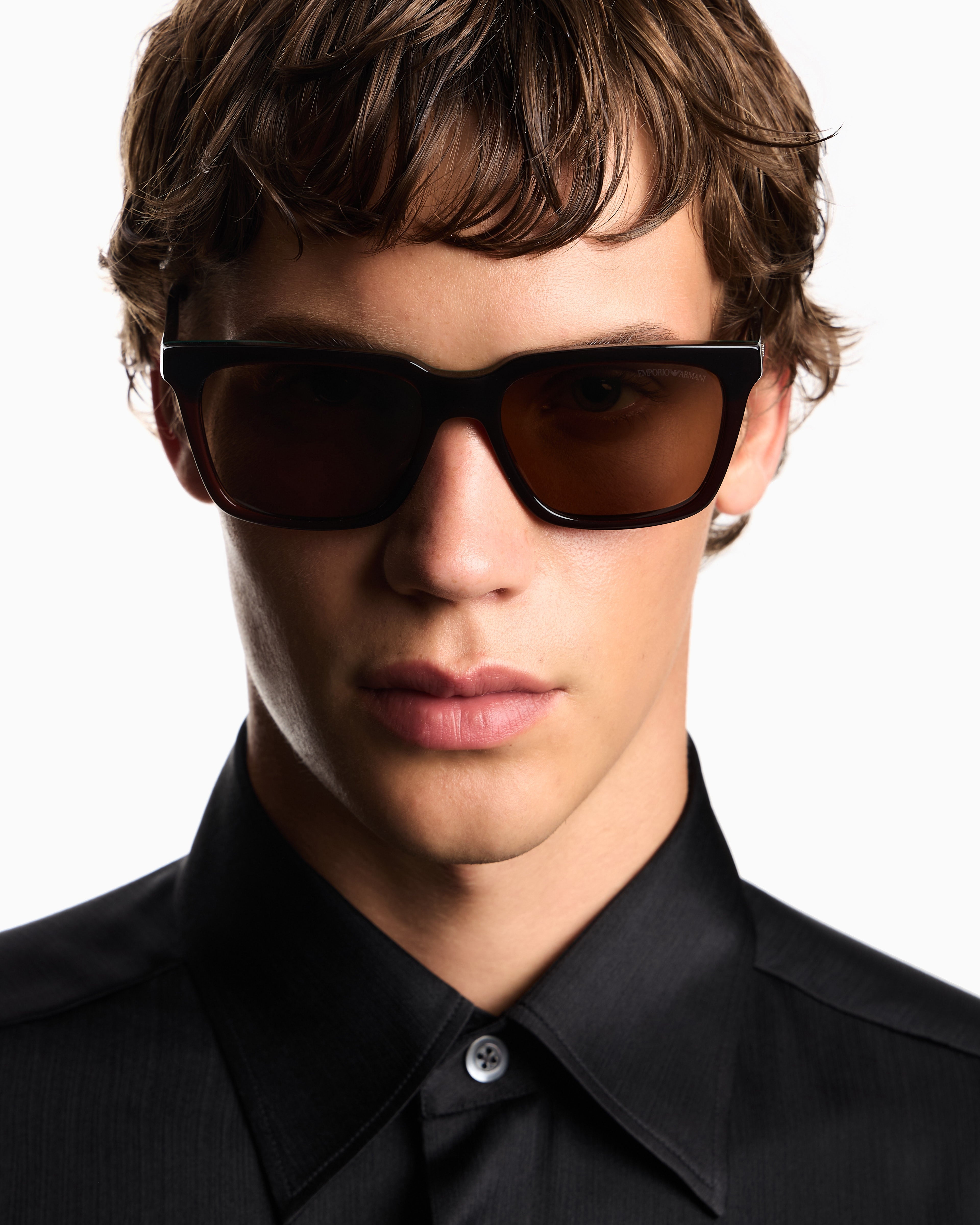 Emporio Armani Men’s square sunglasses