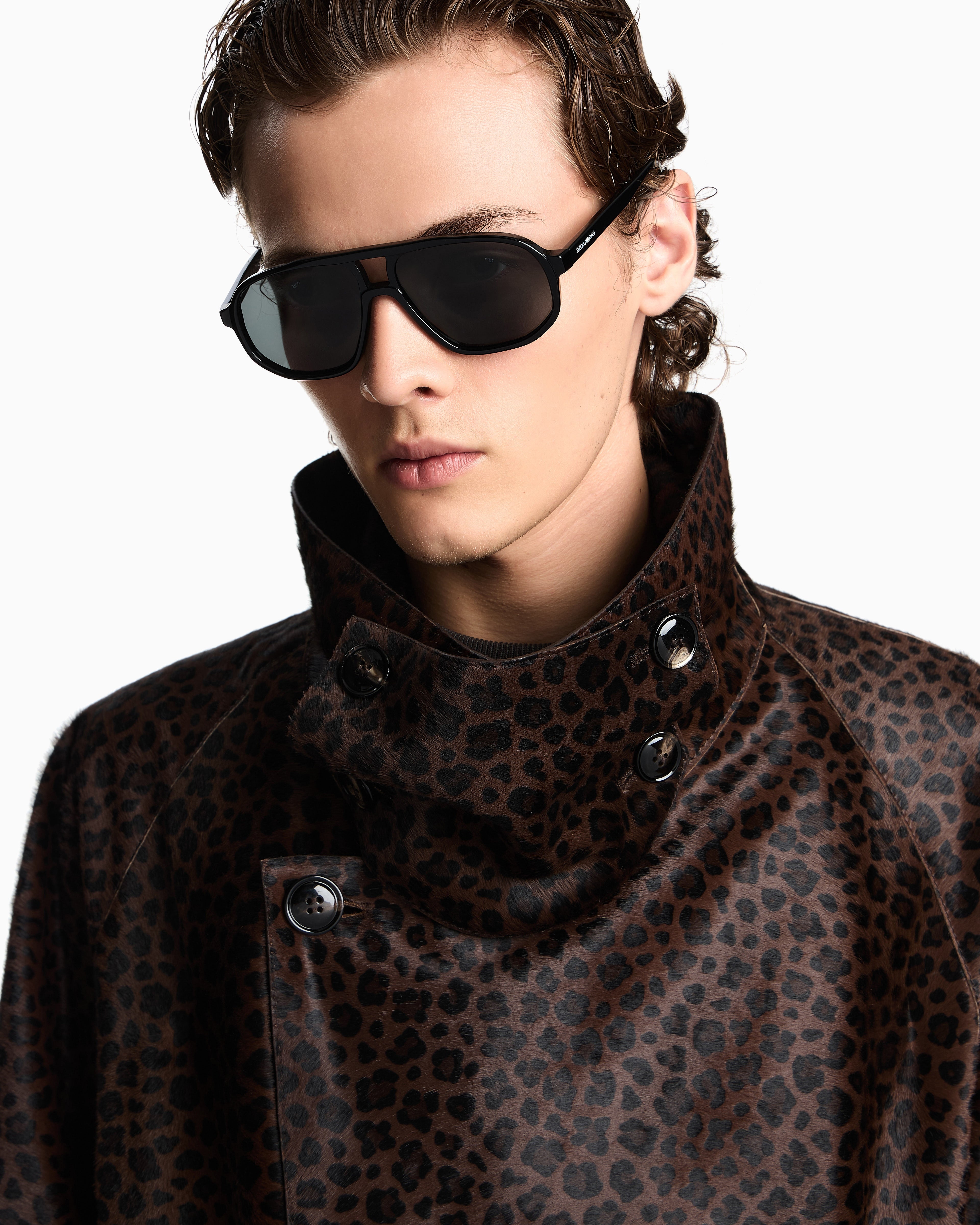 Emporio Armani Men’s aviator sunglasses