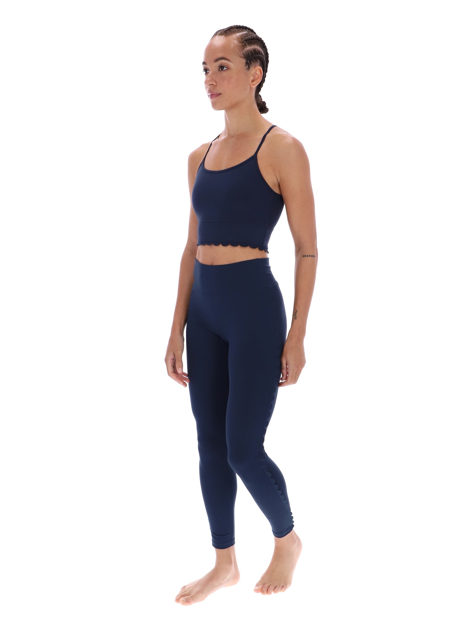 Ted Baker Ella Scalloped Edge Comfort Yoga Sports Bra Women's