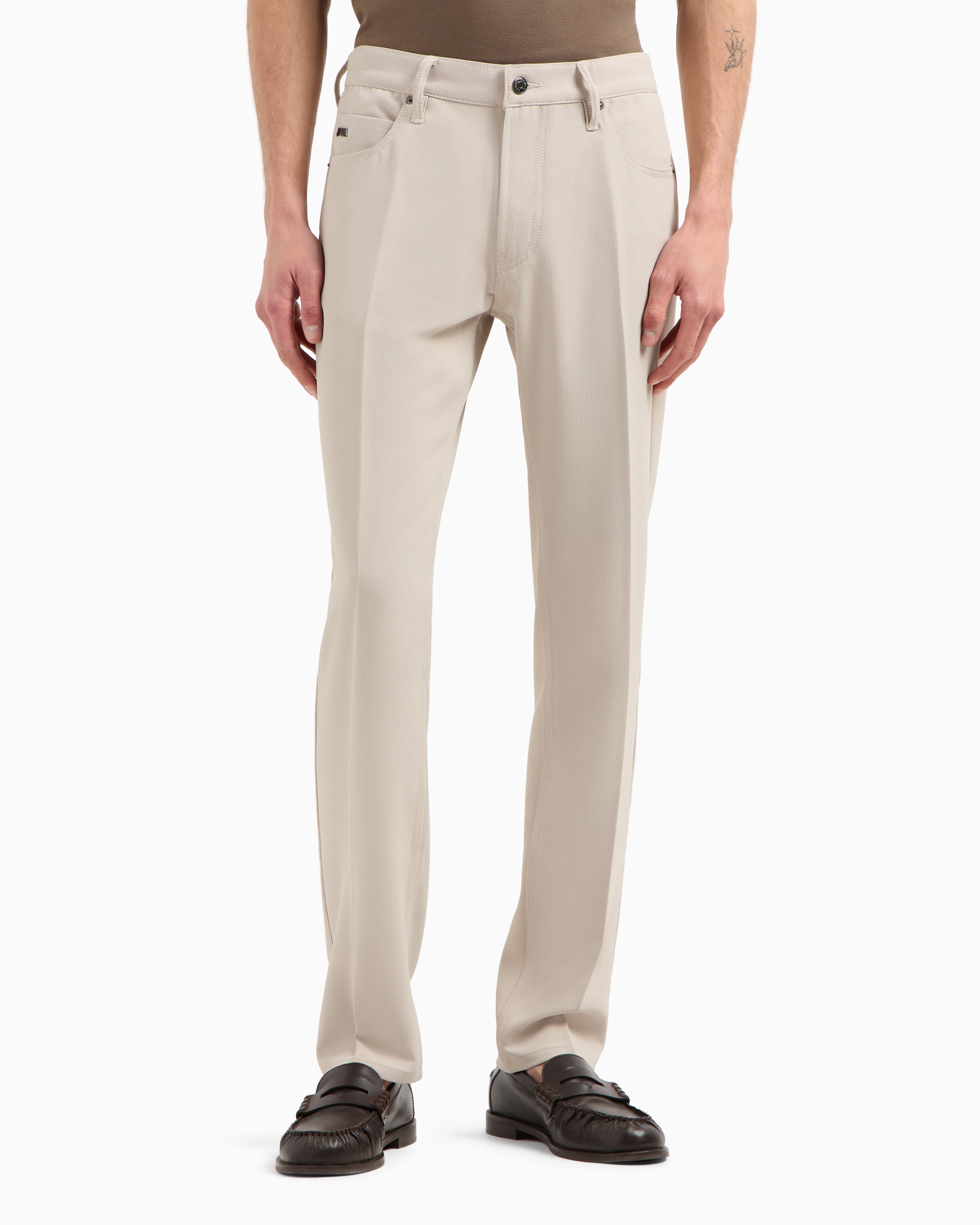 Emporio Armani US Exclusive five-pocket trousers