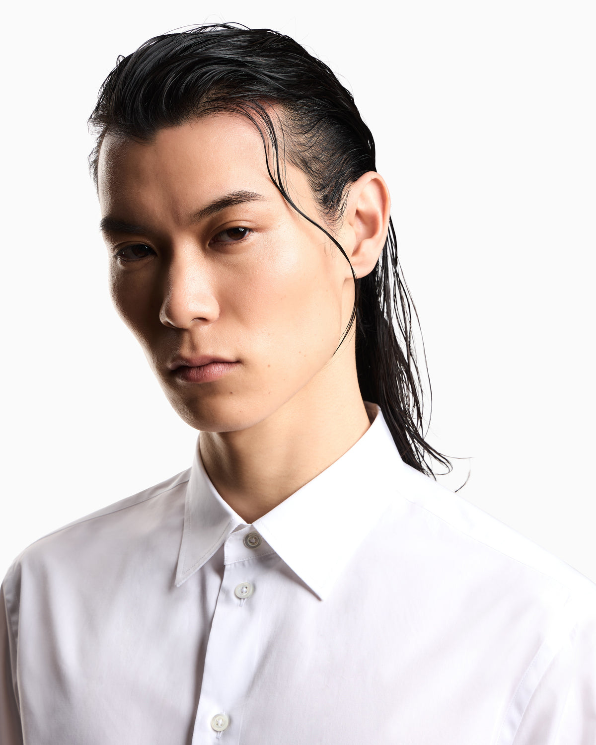 Emporio Armani Icon cotton poplin shirt