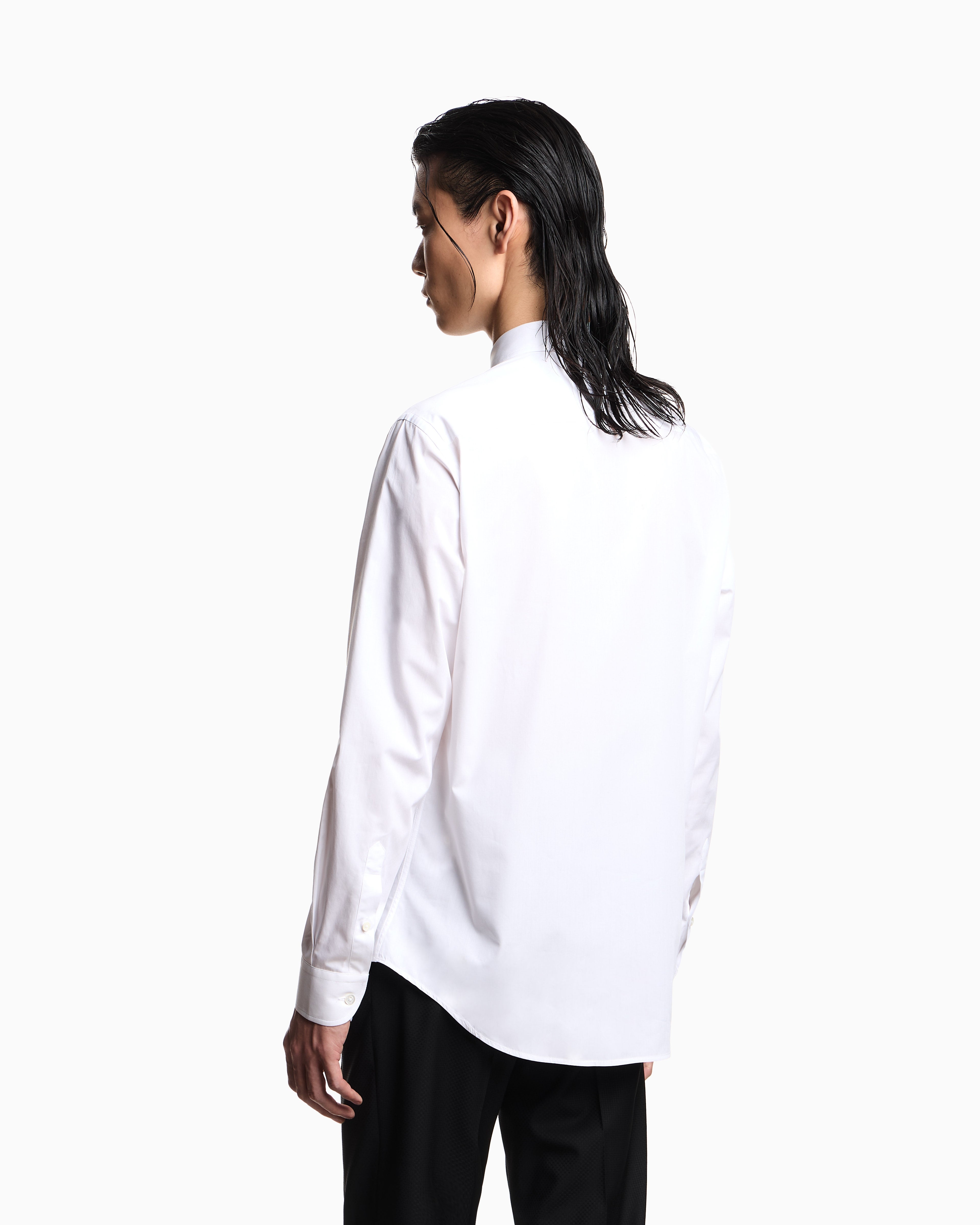 Emporio Armani Icon cotton poplin shirt