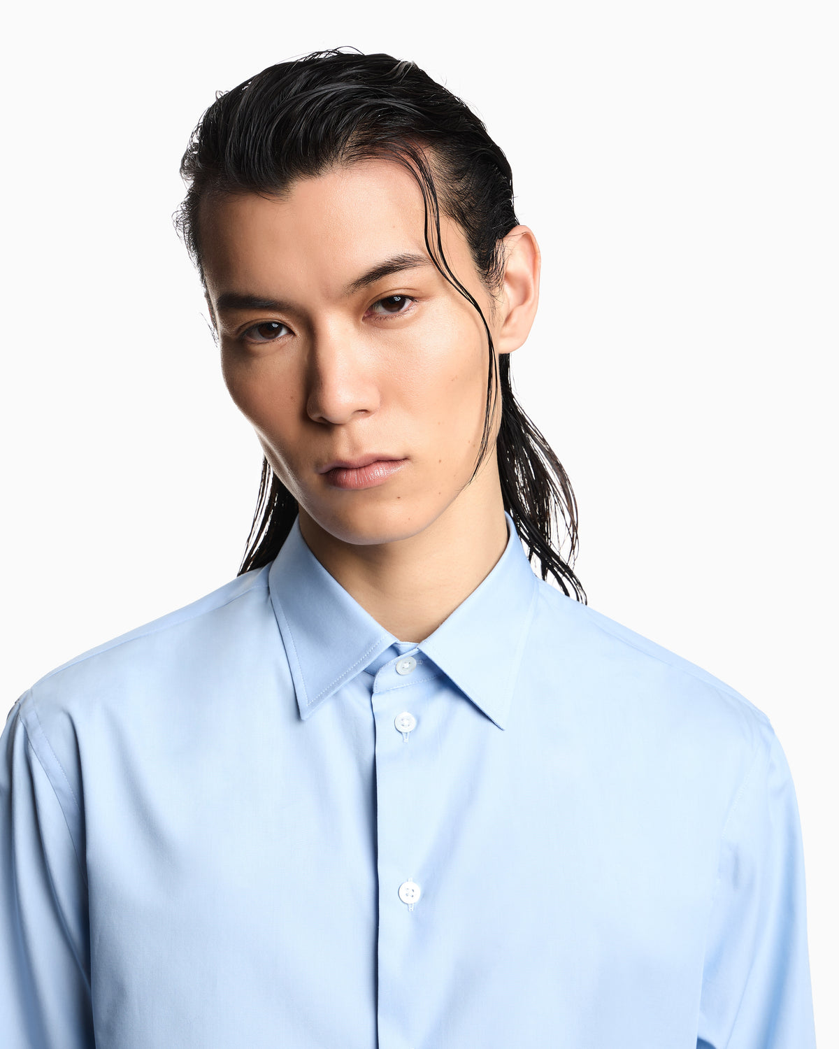 Emporio Armani Icon cotton poplin shirt