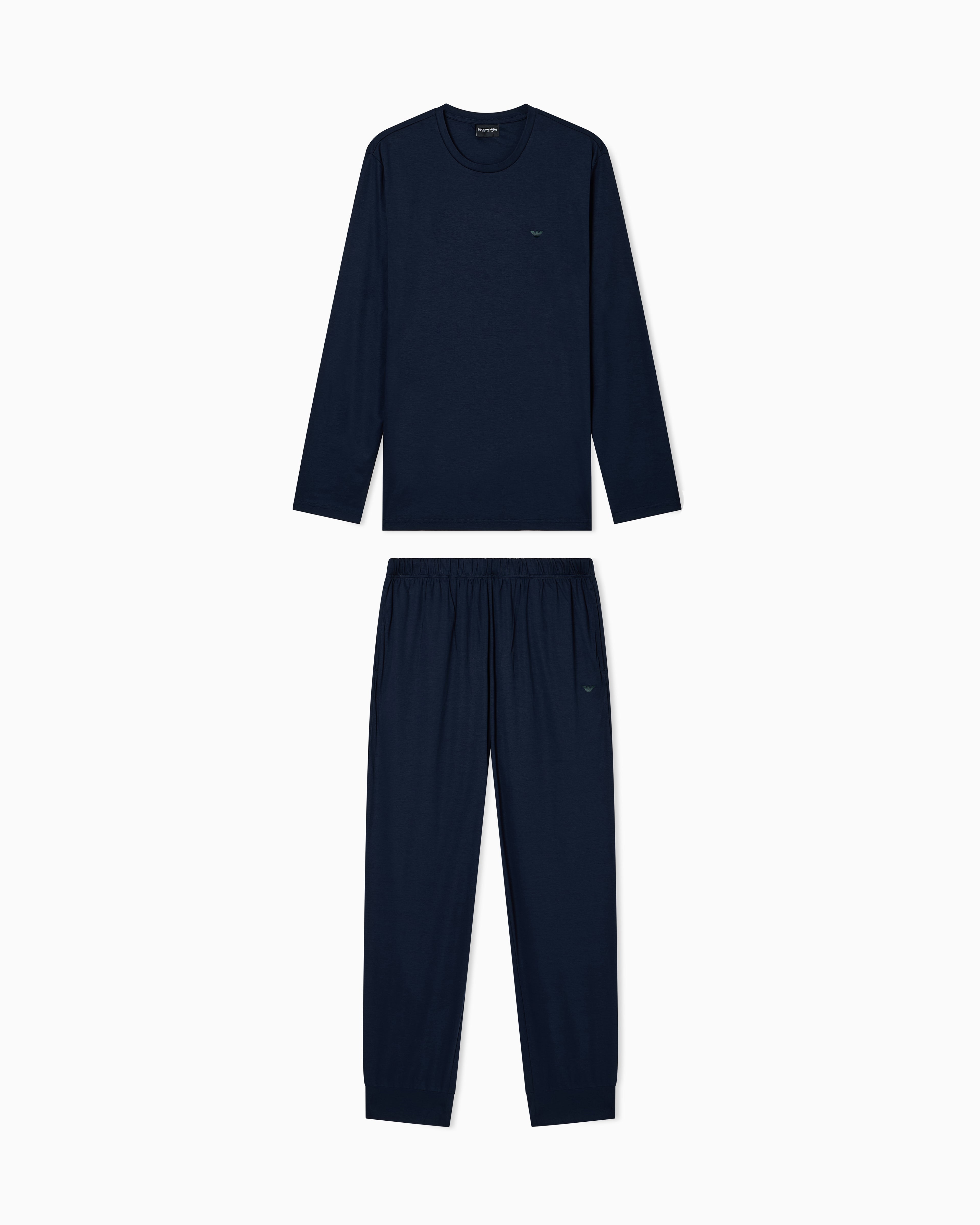 Emporio Armani ASV deluxe jersey pyjamas