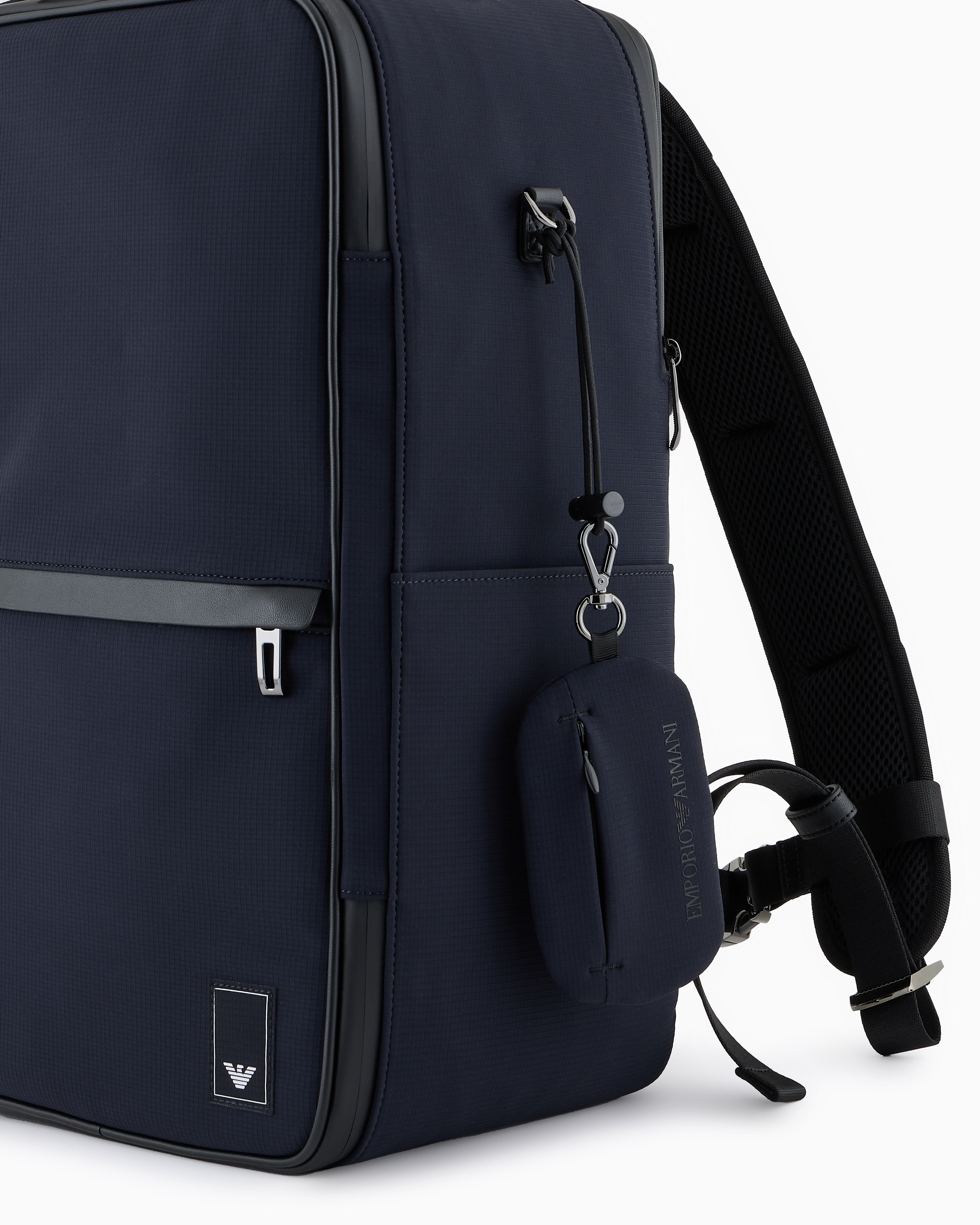 Emporio Armani Travel Essentials nylon backpack