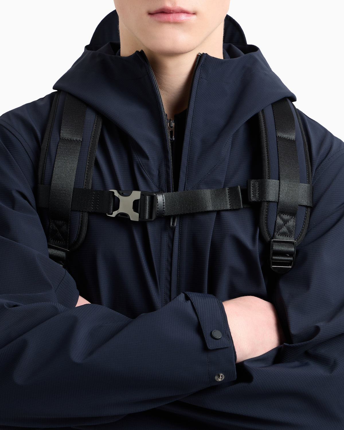 Emporio Armani Travel Essentials nylon backpack
