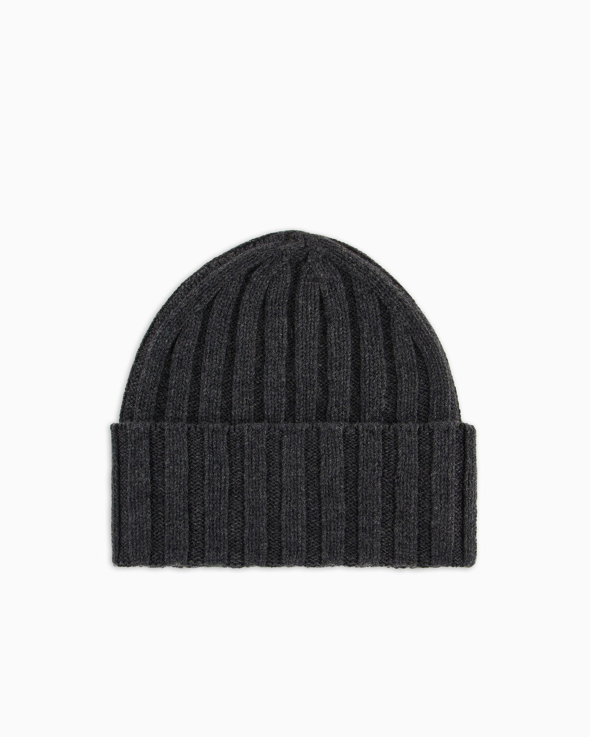 Emporio Armani Pure cashmere, ribbed beanie