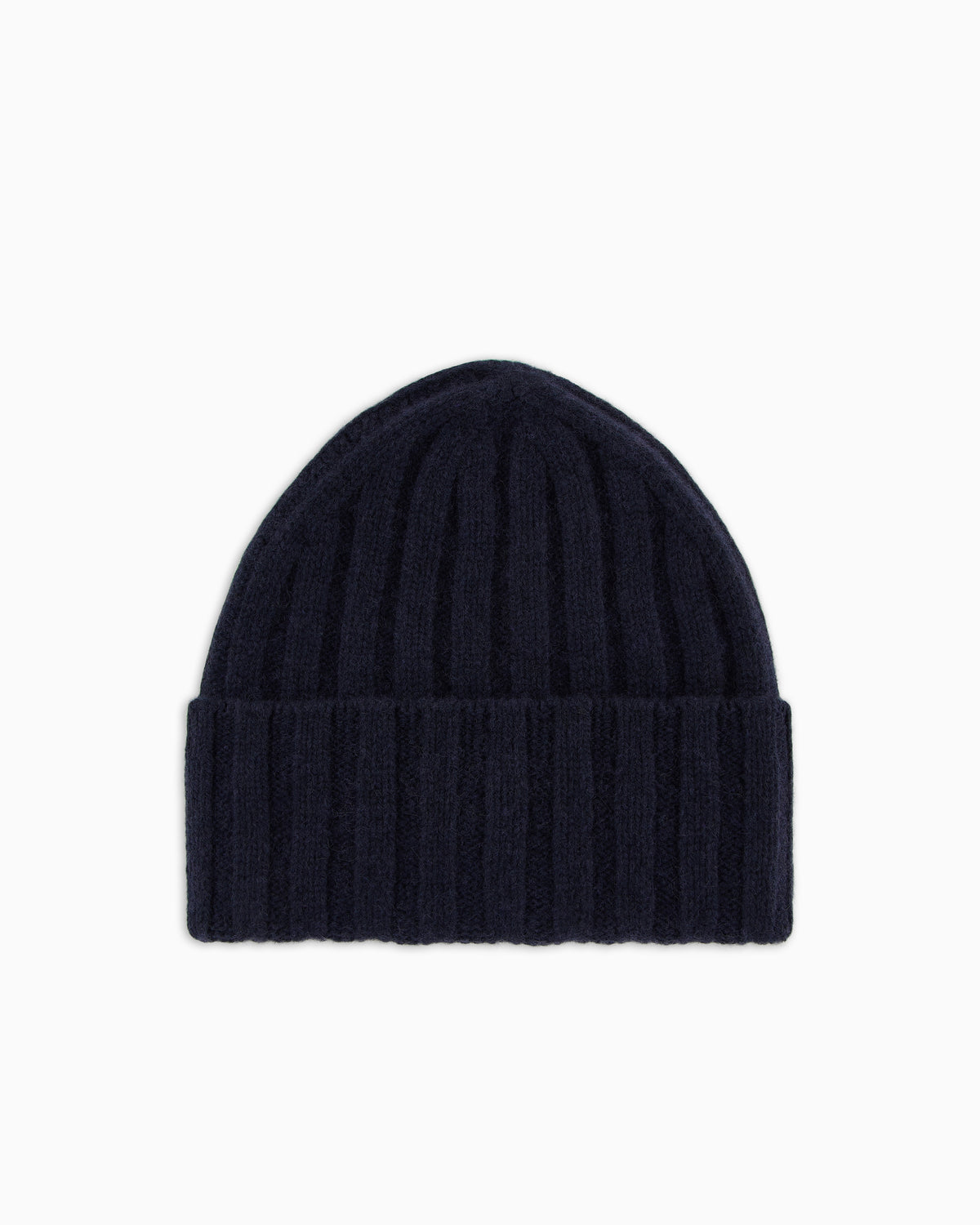 Emporio Armani Pure cashmere, ribbed beanie