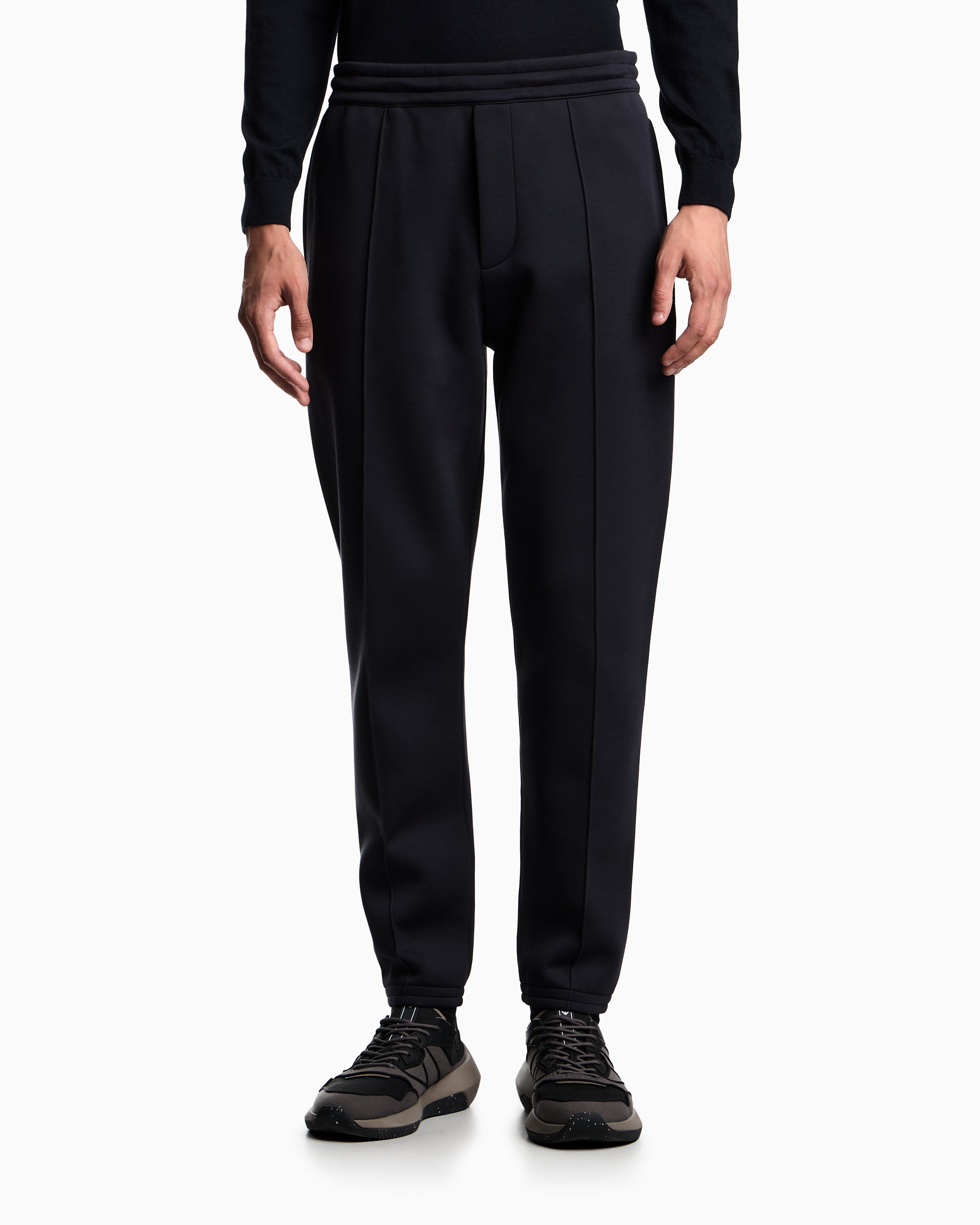 Emporio Armani Travel Essentials double-jersey joggers