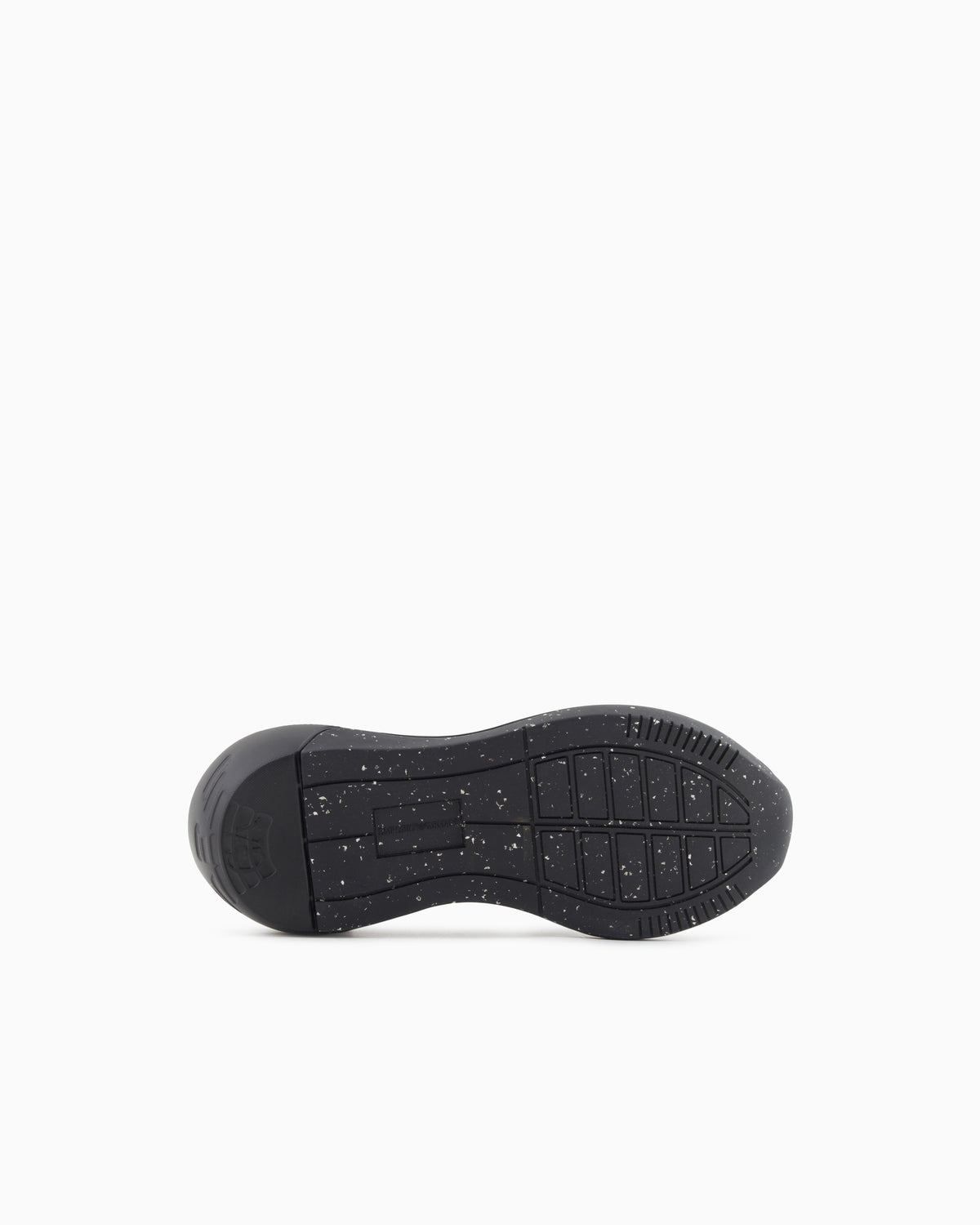 Emporio Armani Travel Essentials Knit Sneakers Navy Blue