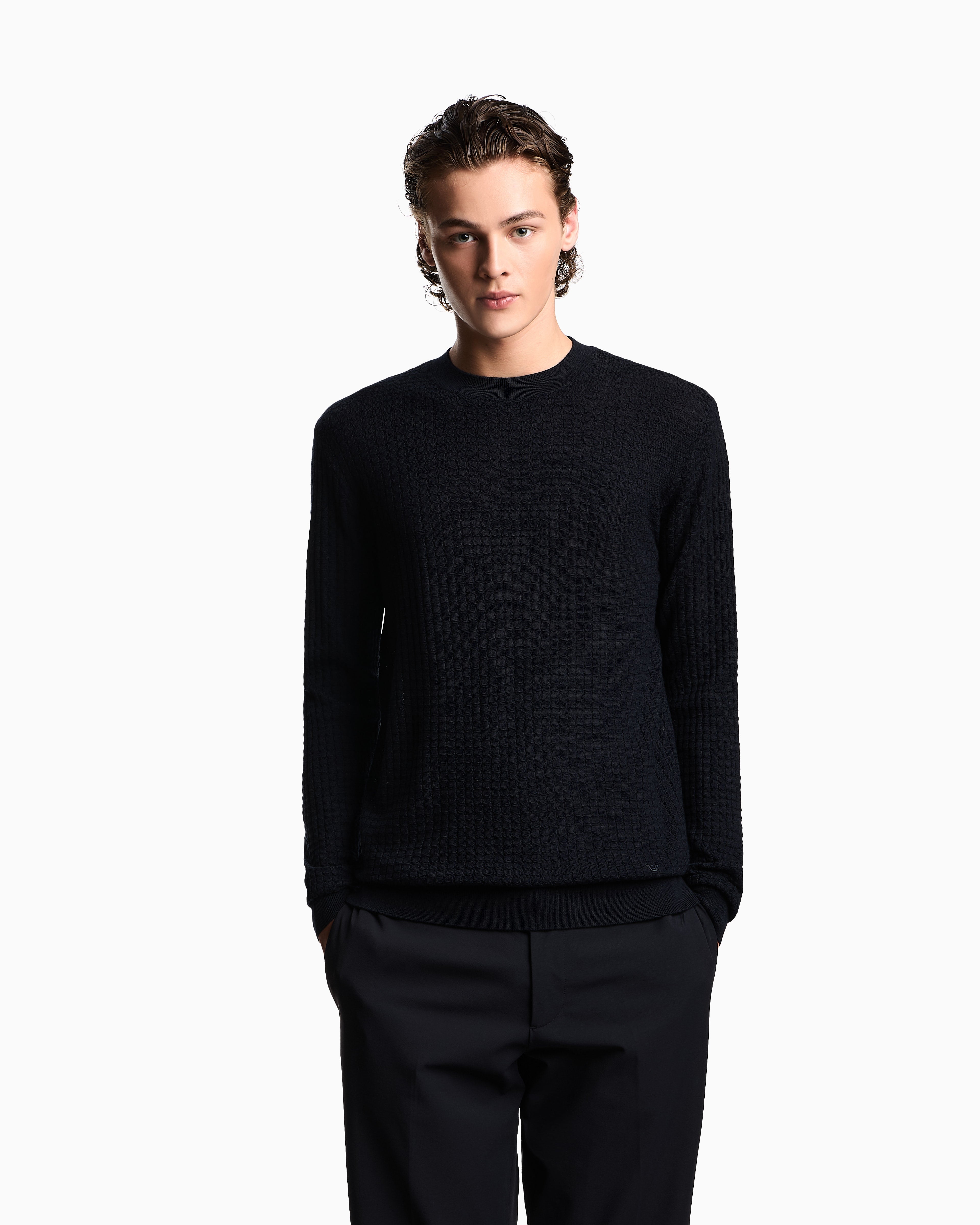 Emporio Armani Virgin Wool Sweater