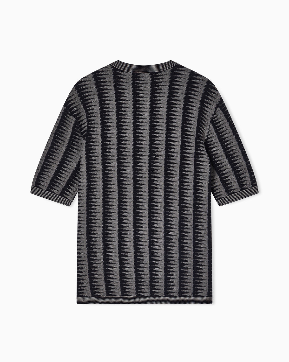 Emporio Armani Jumper with two-toned jacquard motif