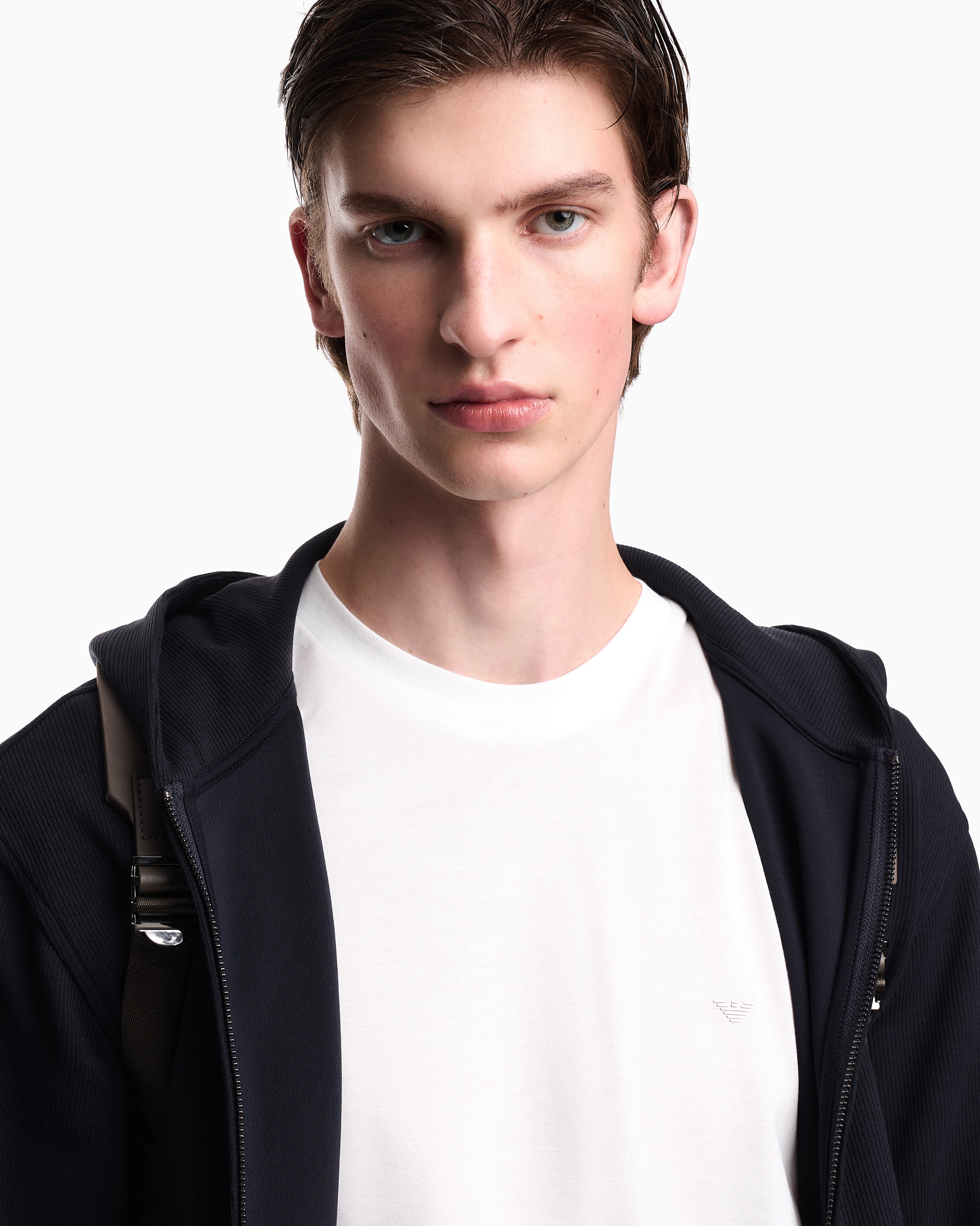 Emporio Armani Travel Essential Lyocell-blend jersey T-shirt