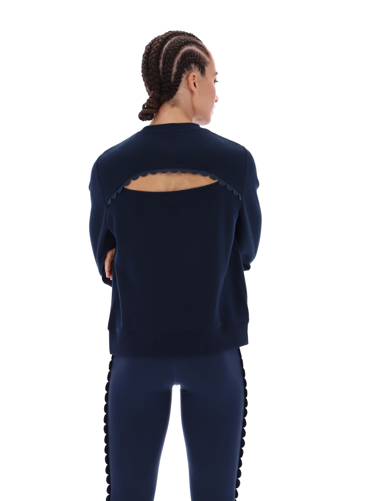 Ted Baker Emily Cutout Detail Scuba Active Sweatshirt Women's