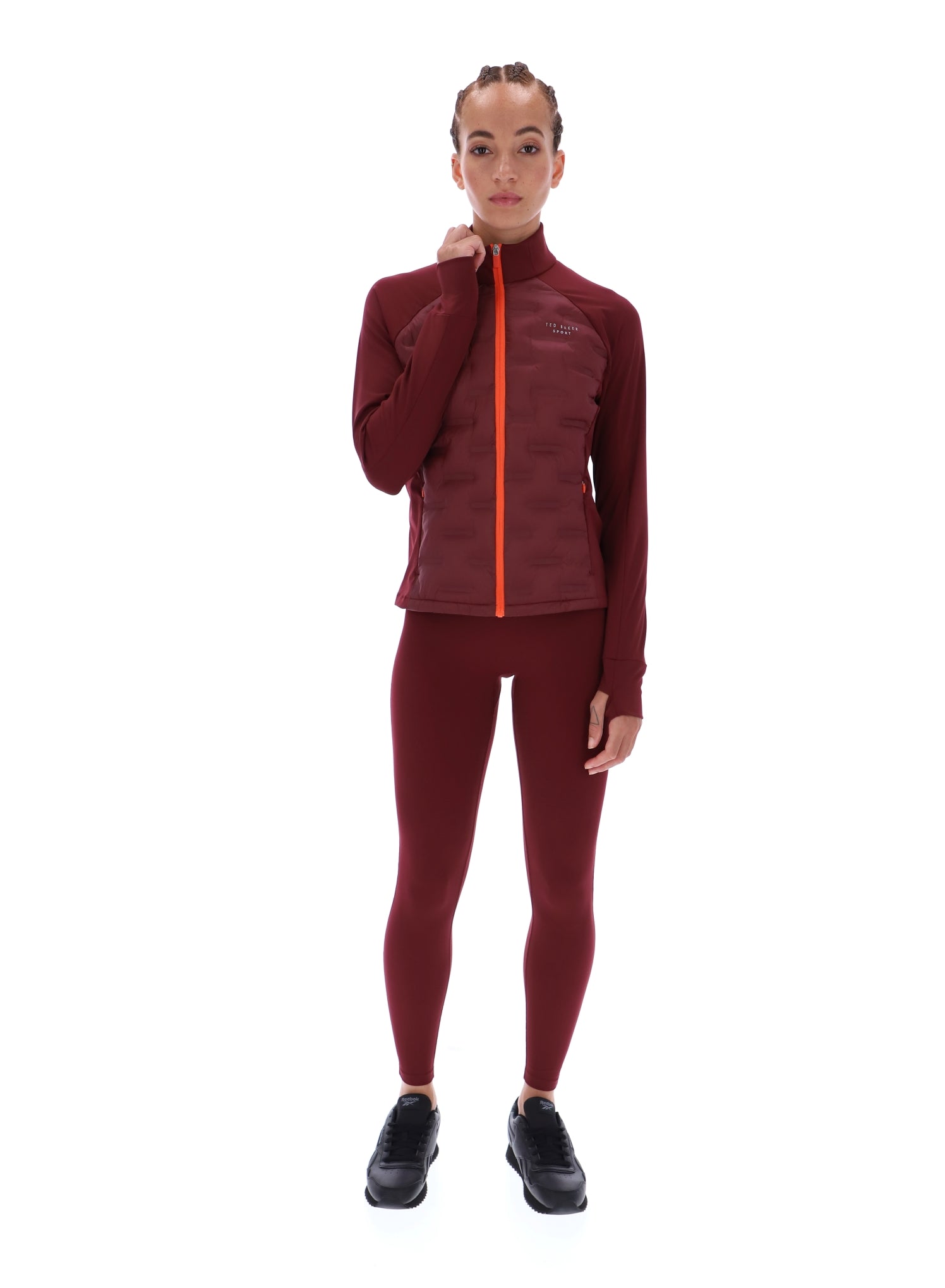 Ted Baker Emma Insulated Hybrid Zipup Running Jacket Women's