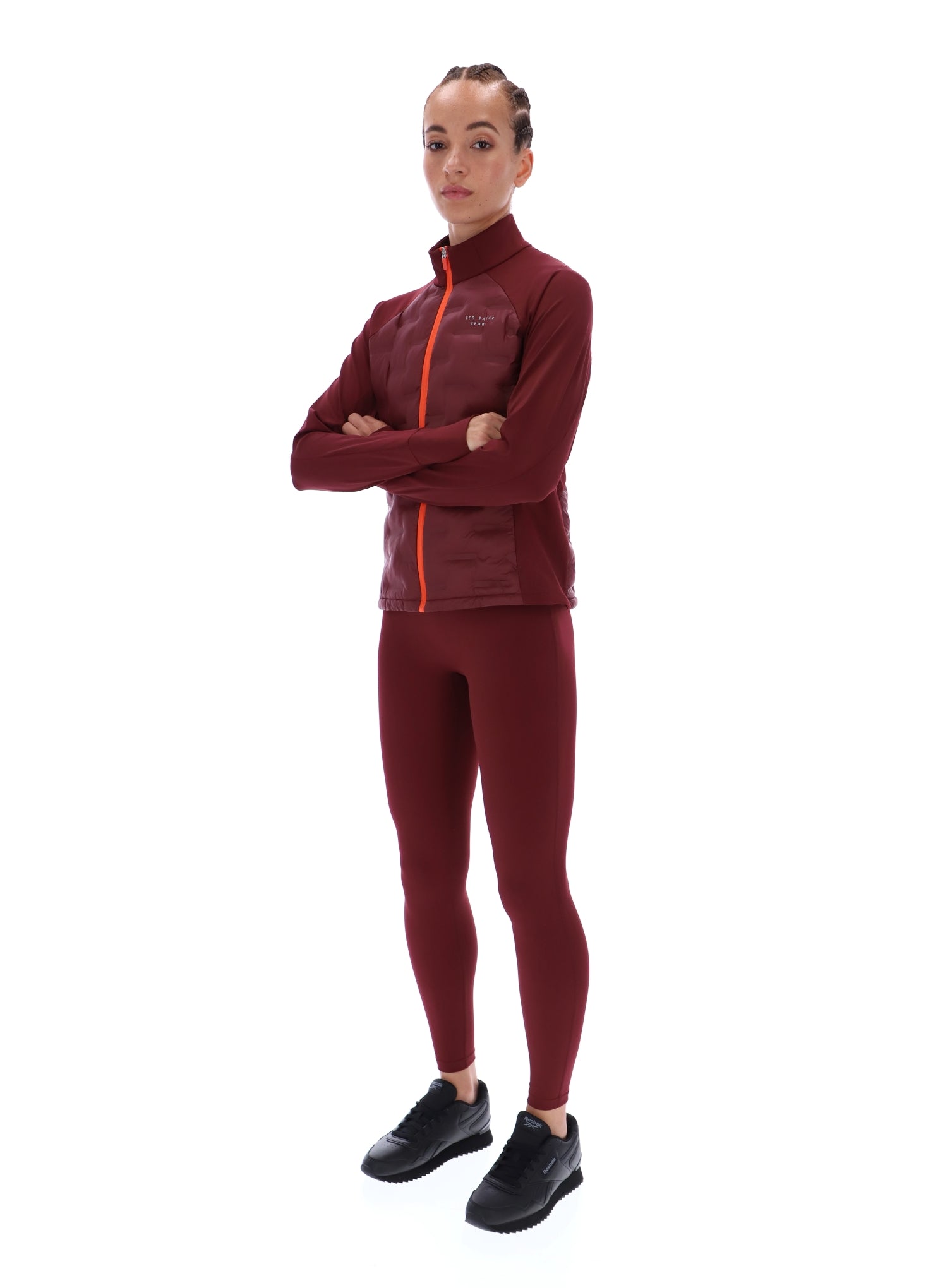 Ted Baker Emma Insulated Hybrid Zipup Running Jacket Women's