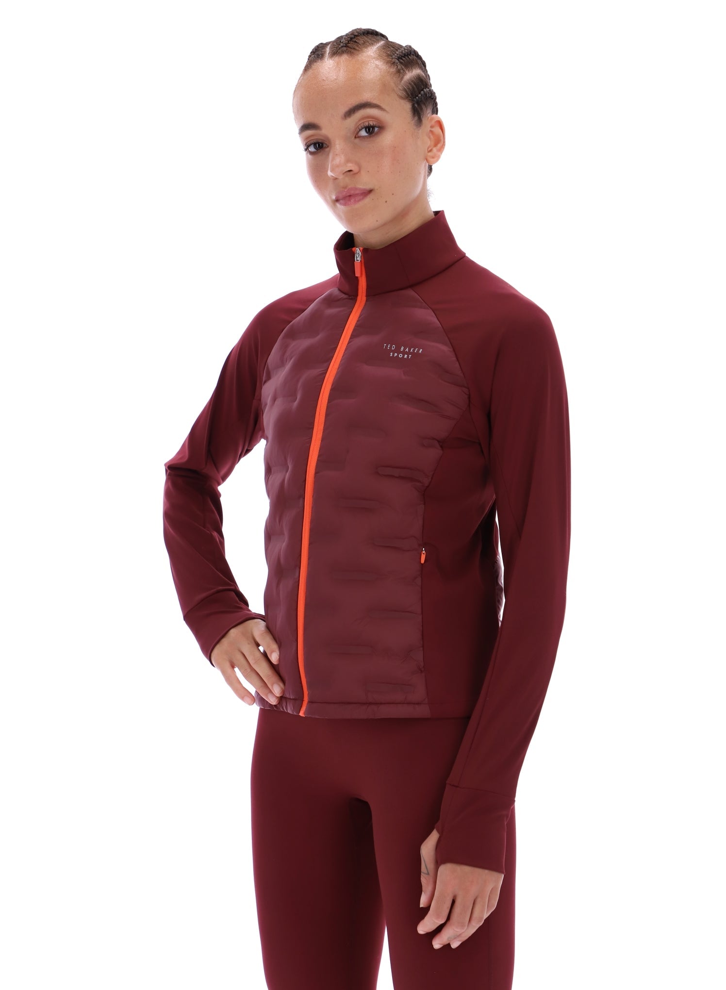 Ted Baker Emma Insulated Hybrid Zipup Running Jacket Women's