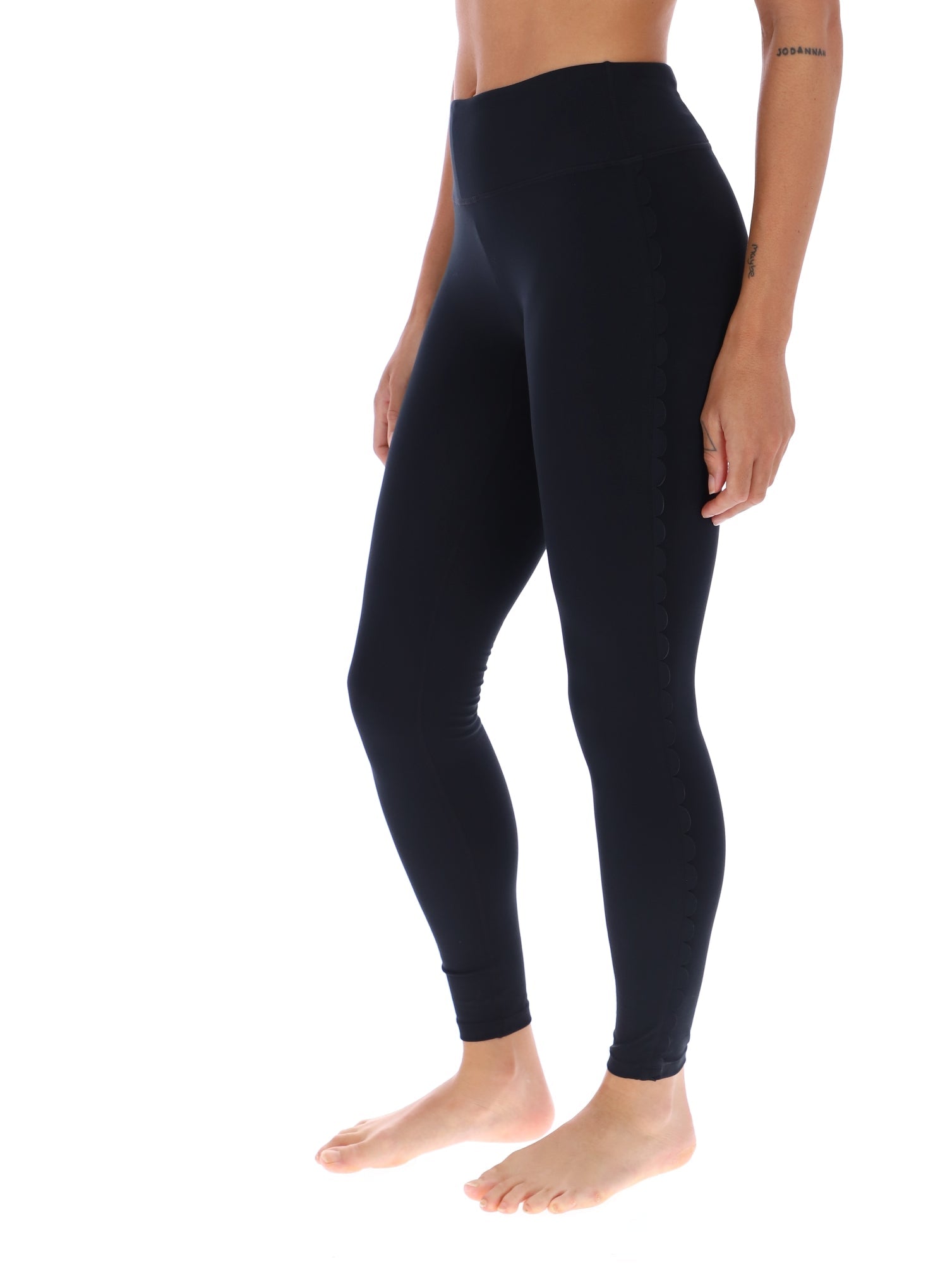 Ted Baker Erin Scallop Trim Comfort Stretch Yoga Leggings Women's
